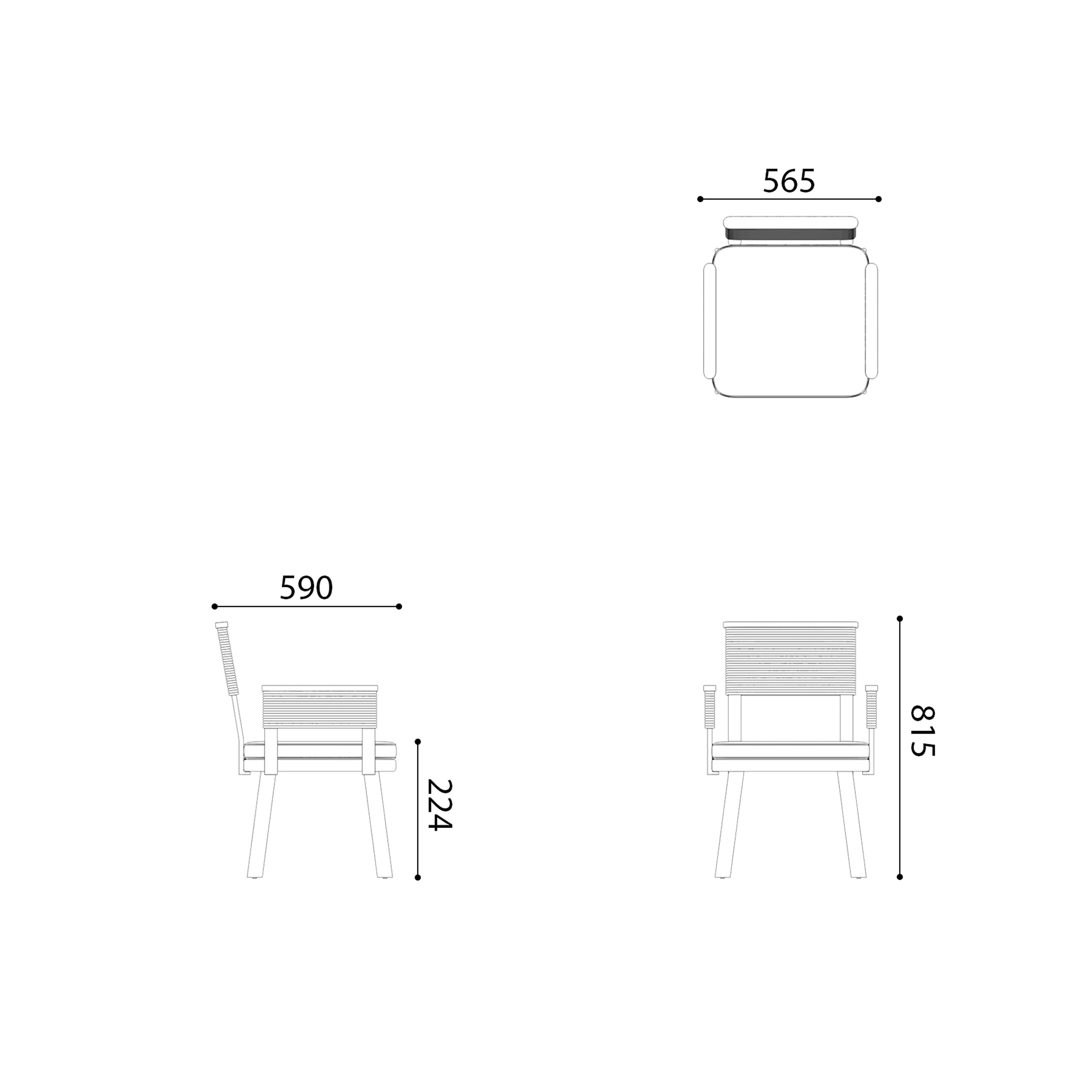 Domi - Outdoor Dining Chair
