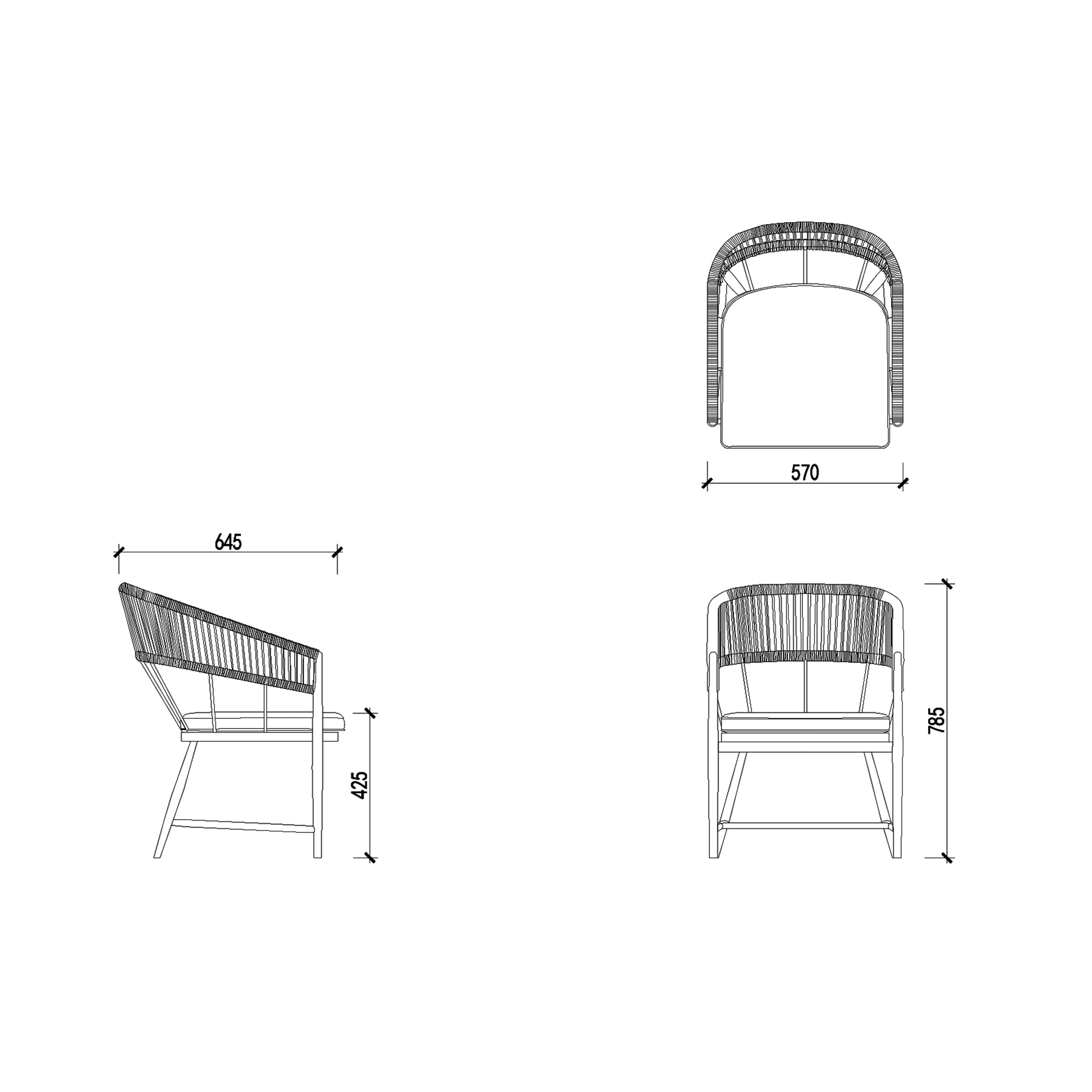 Vista - Outdoor Dining Chair