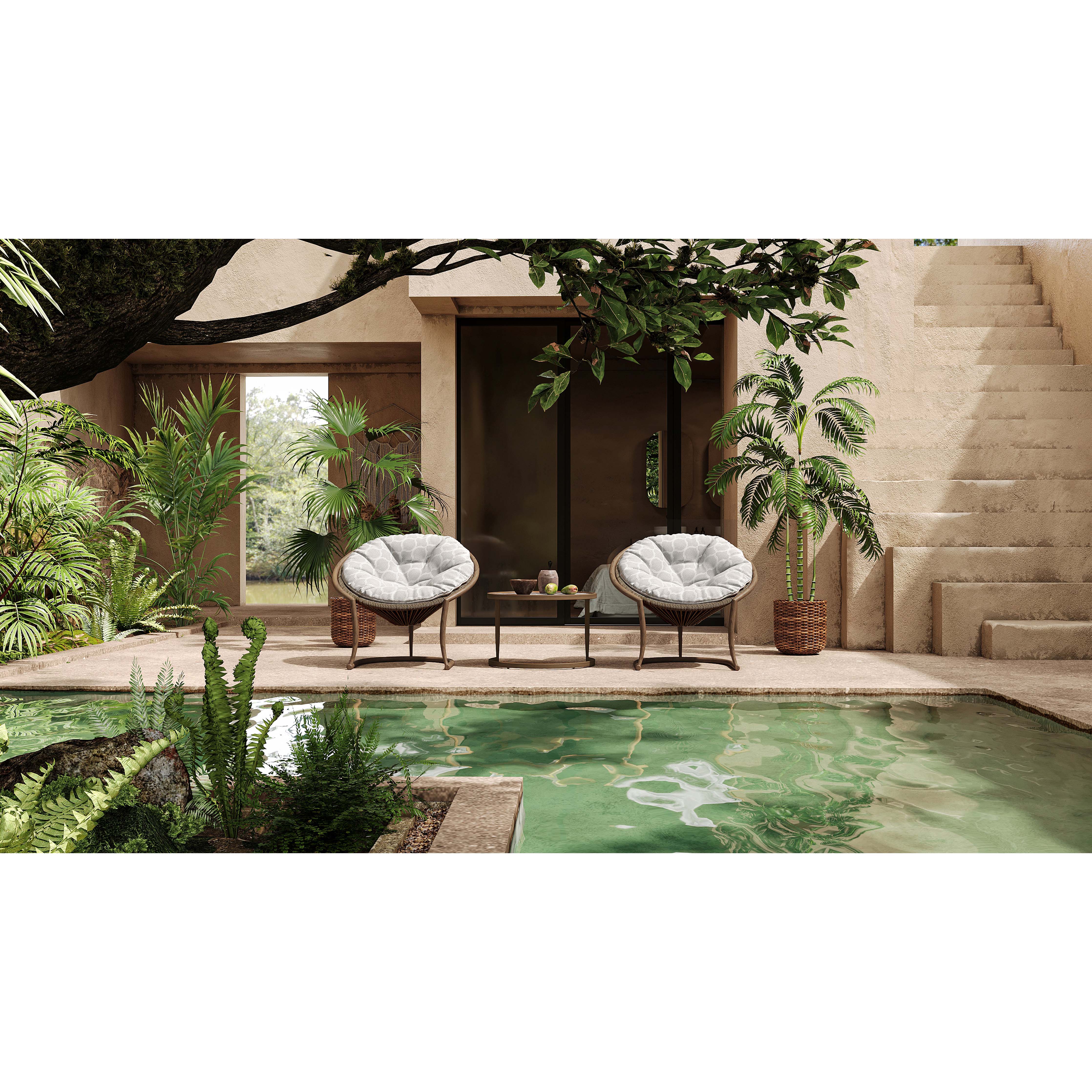 Solar- Outdoor Lounge Chair