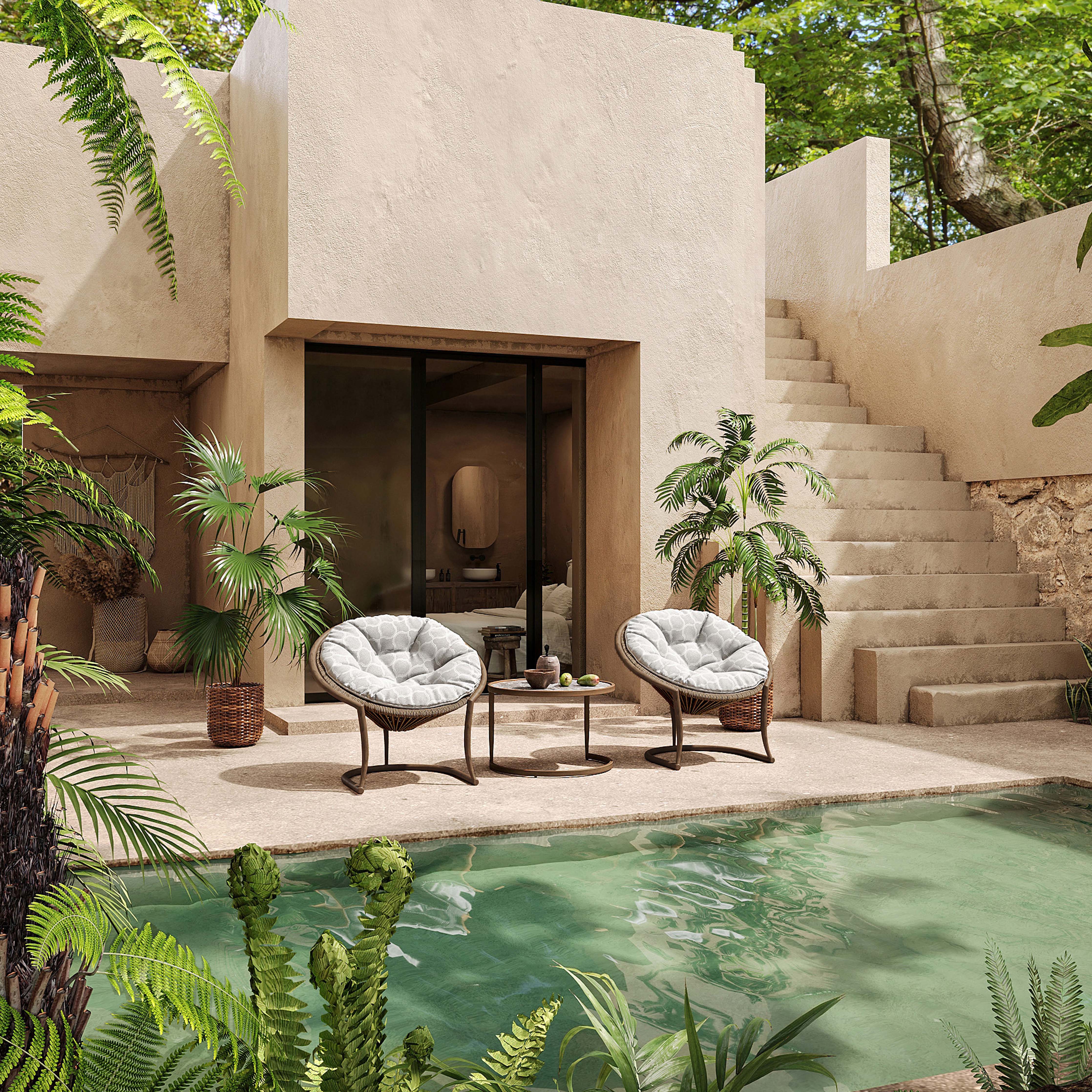 Solar- Outdoor Lounge Chair