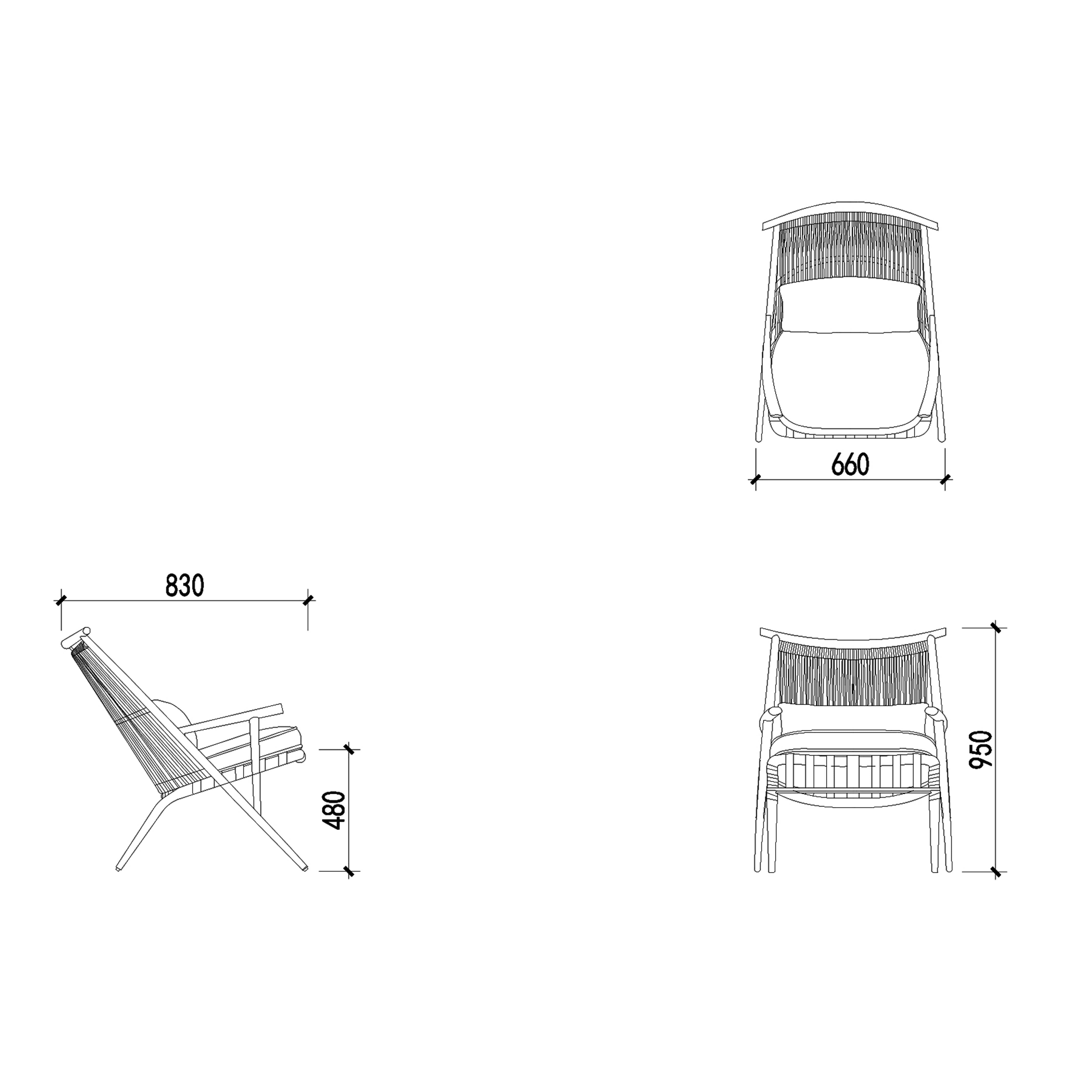 Nexa - Outdoor Lounge Chair