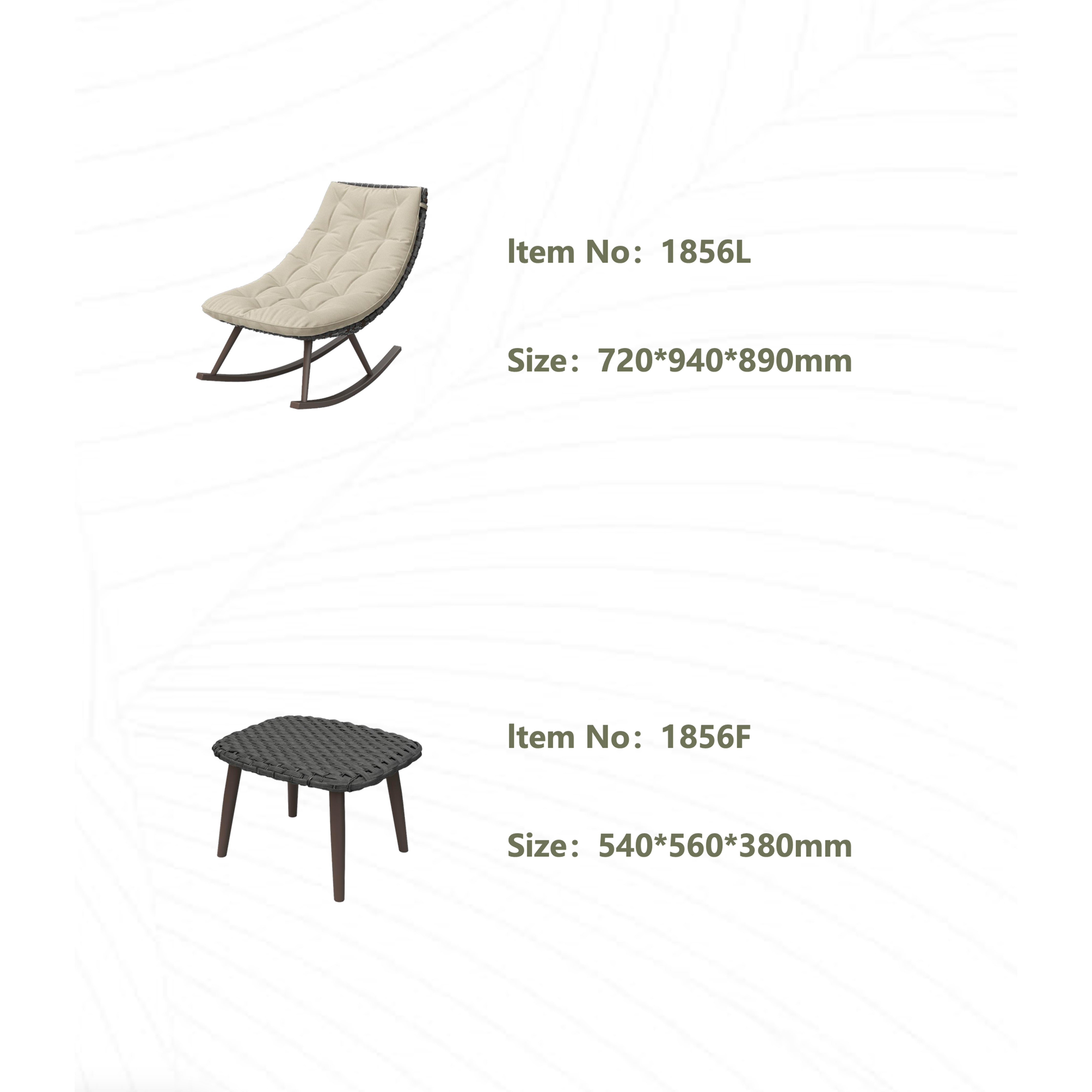 Orris - Outdoor Rocking Chair