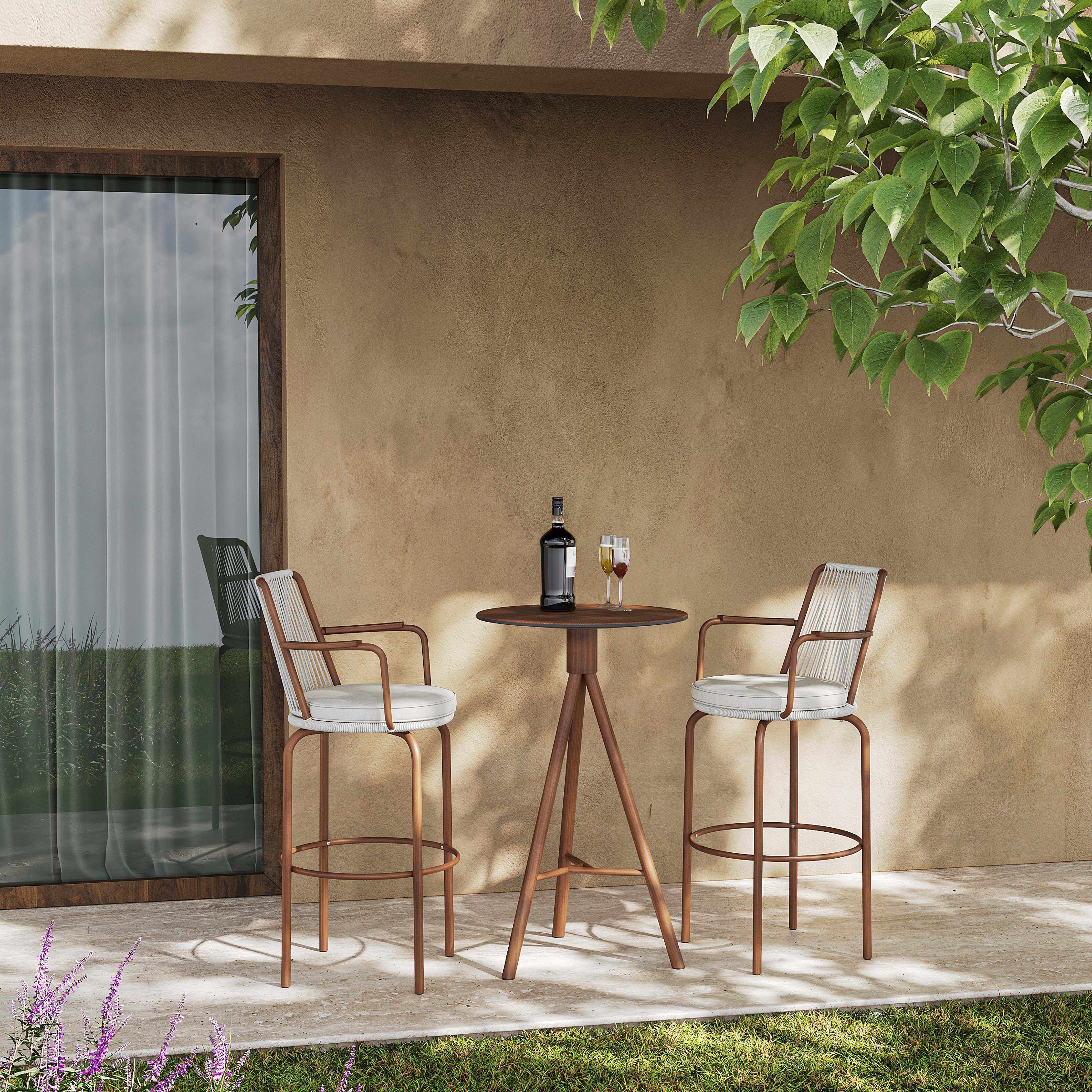 Zyra - Outdoor Bar Chair I