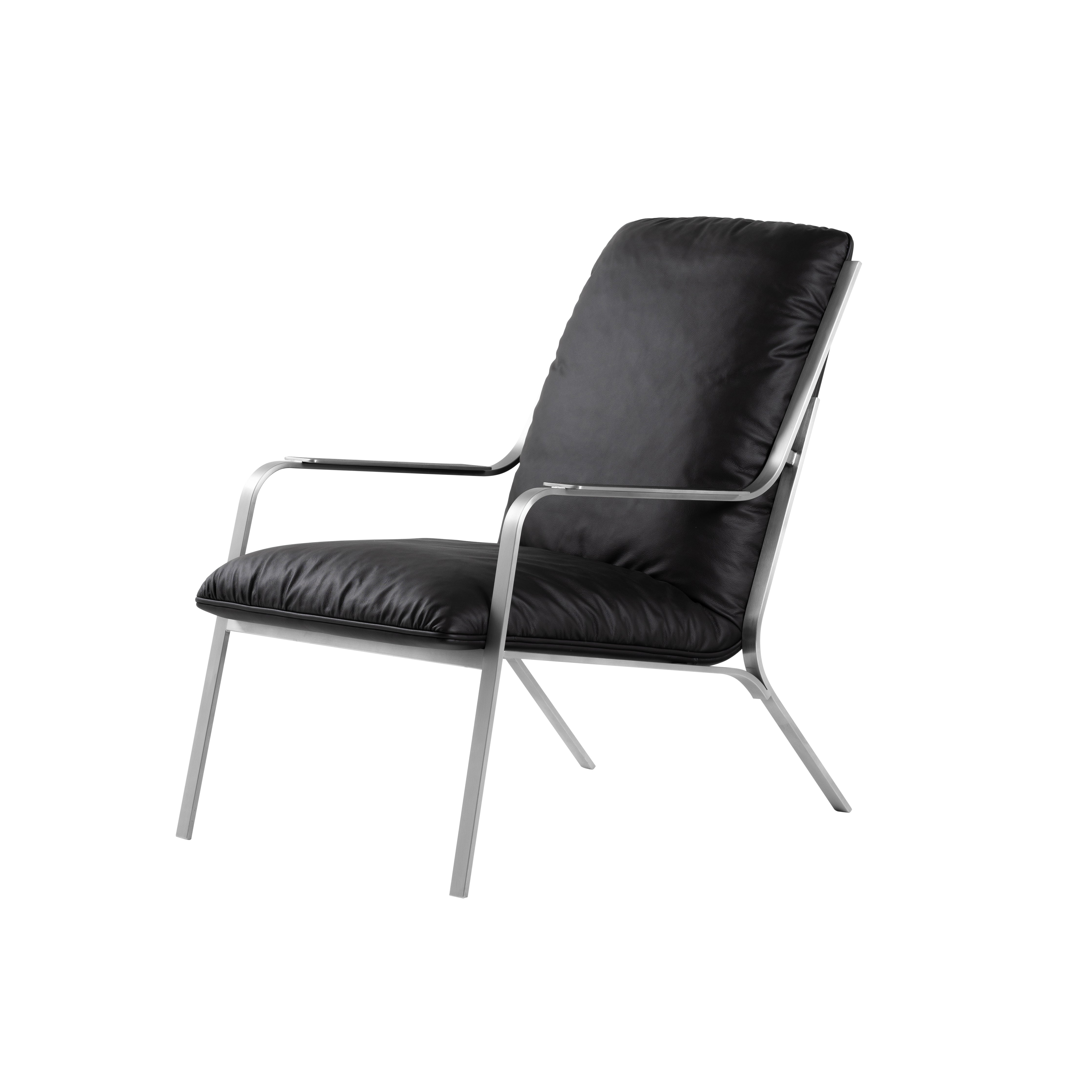 Lean - Lounge Chair (Genuine Leather)