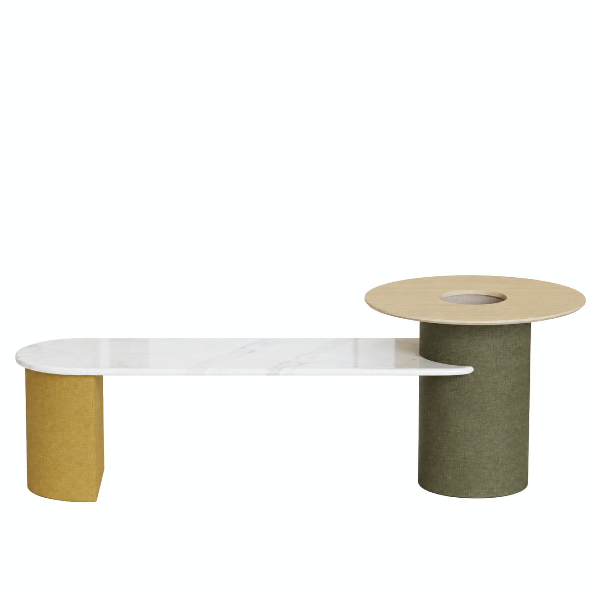 Agaric - Dining Table with Planter Box