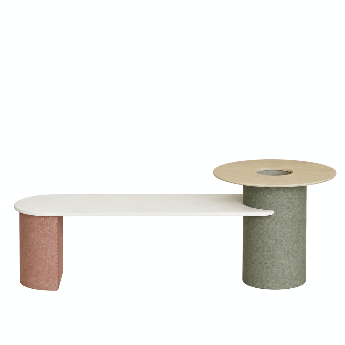 Agaric - Dining Table with Planter Box