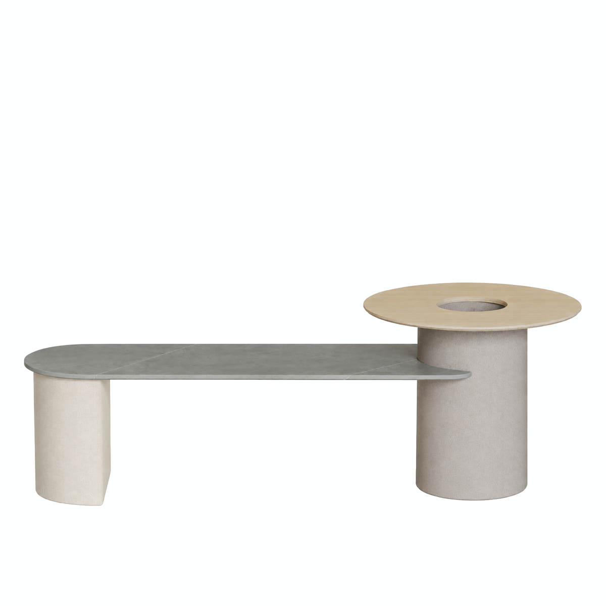 Agaric - Dining Table with Planter Box