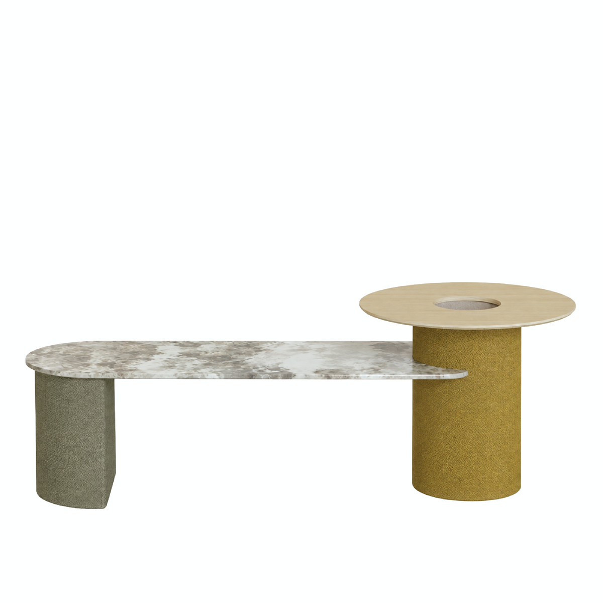 Agaric - Dining Table with Planter Box