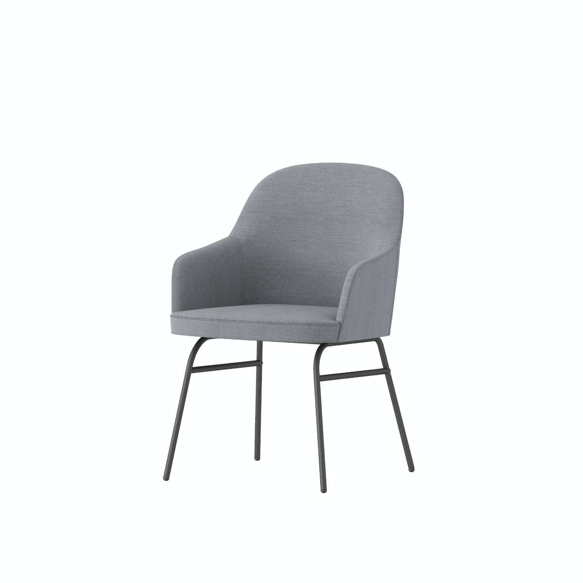 Cetacean - Dining Chair (Metal Base)