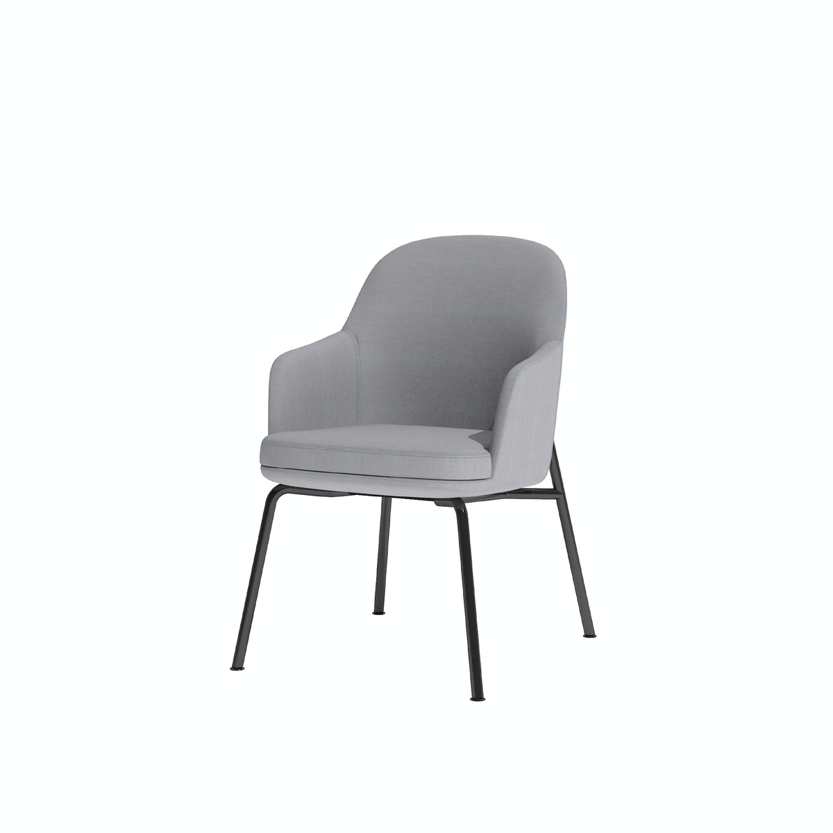 Cetacean - Dining Chair (Metal Base)
