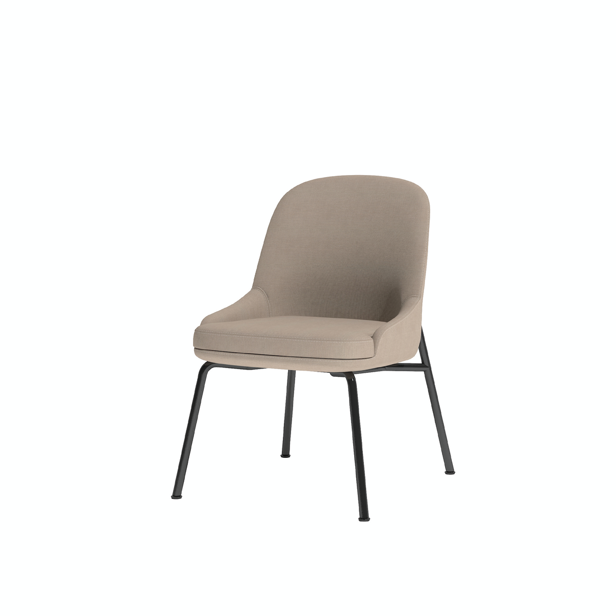 Cetacean - Dining Chair (Metal Base)
