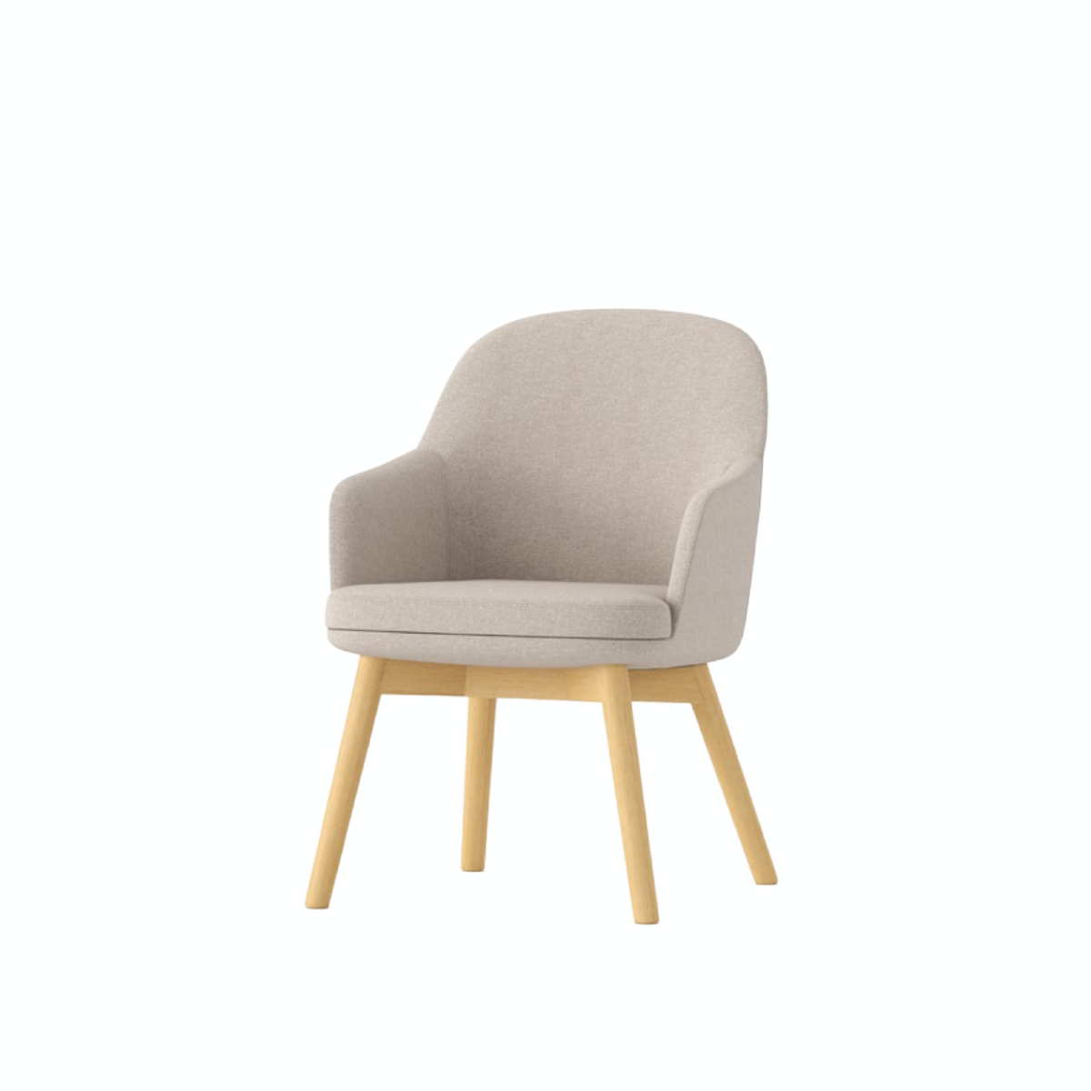 Cetacean - Dining Chair (Wooden Base)