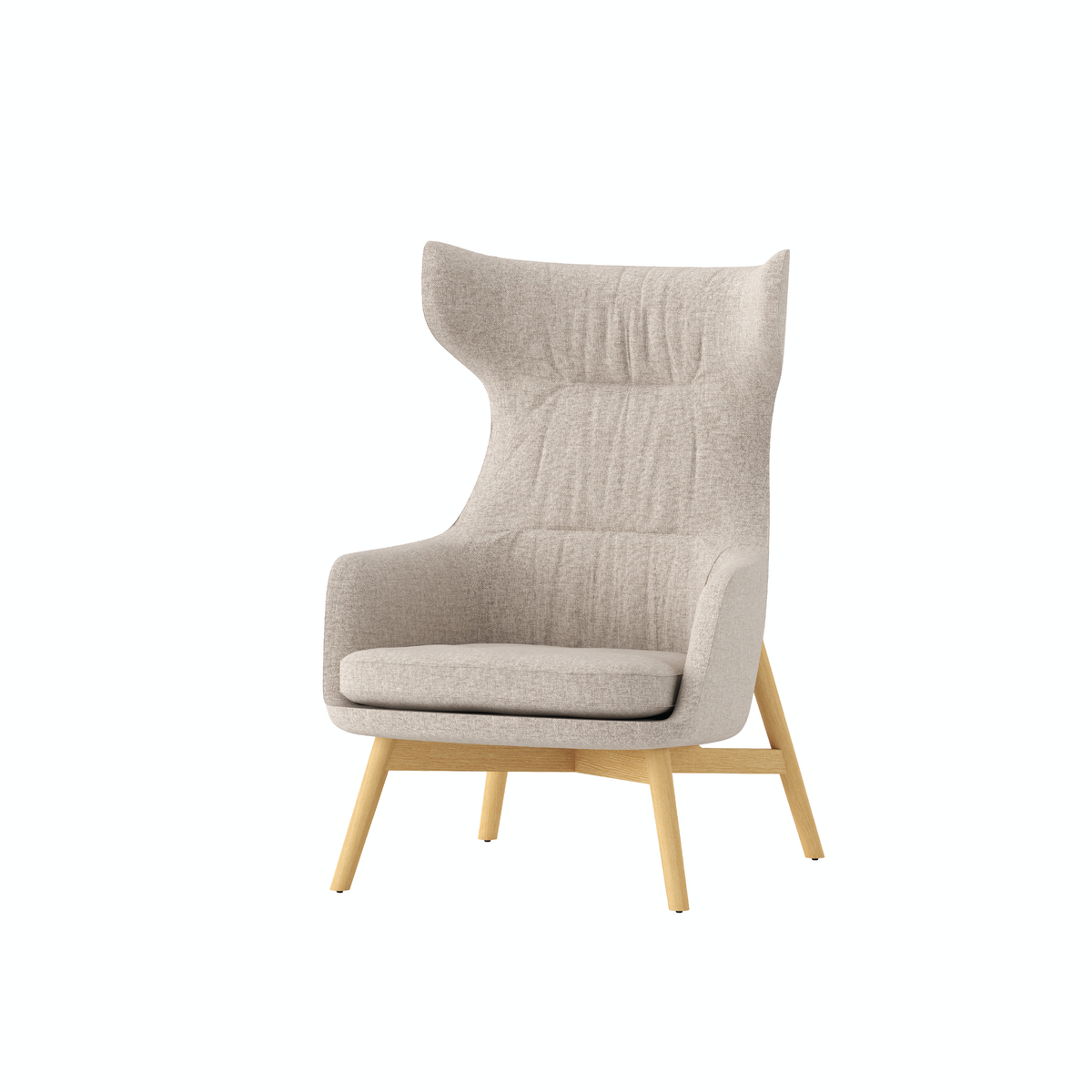 Cetacean - Lounge Chair III (Wooden Base)