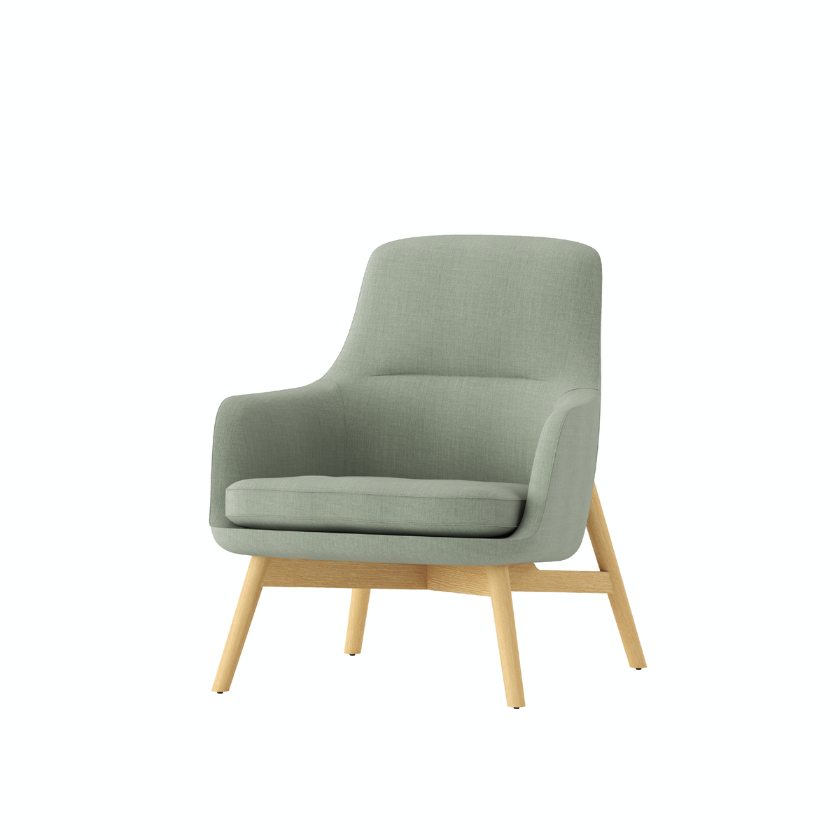 Cetacean - Lounge Chair III (Wooden Base)