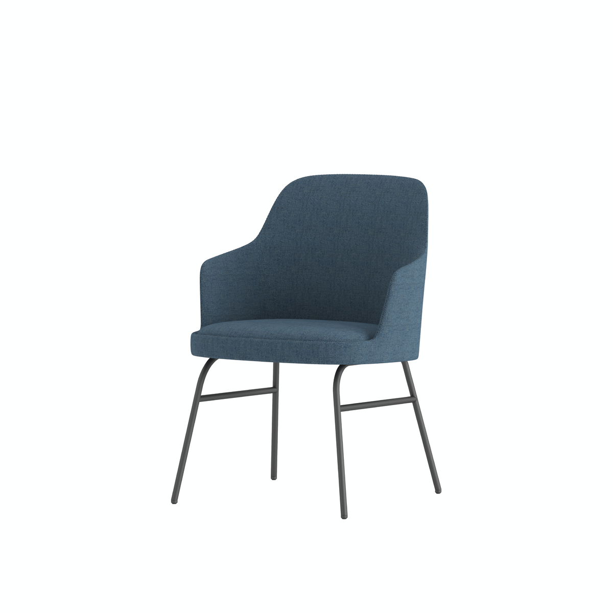 Dolphin - Dining Chair with Armrest