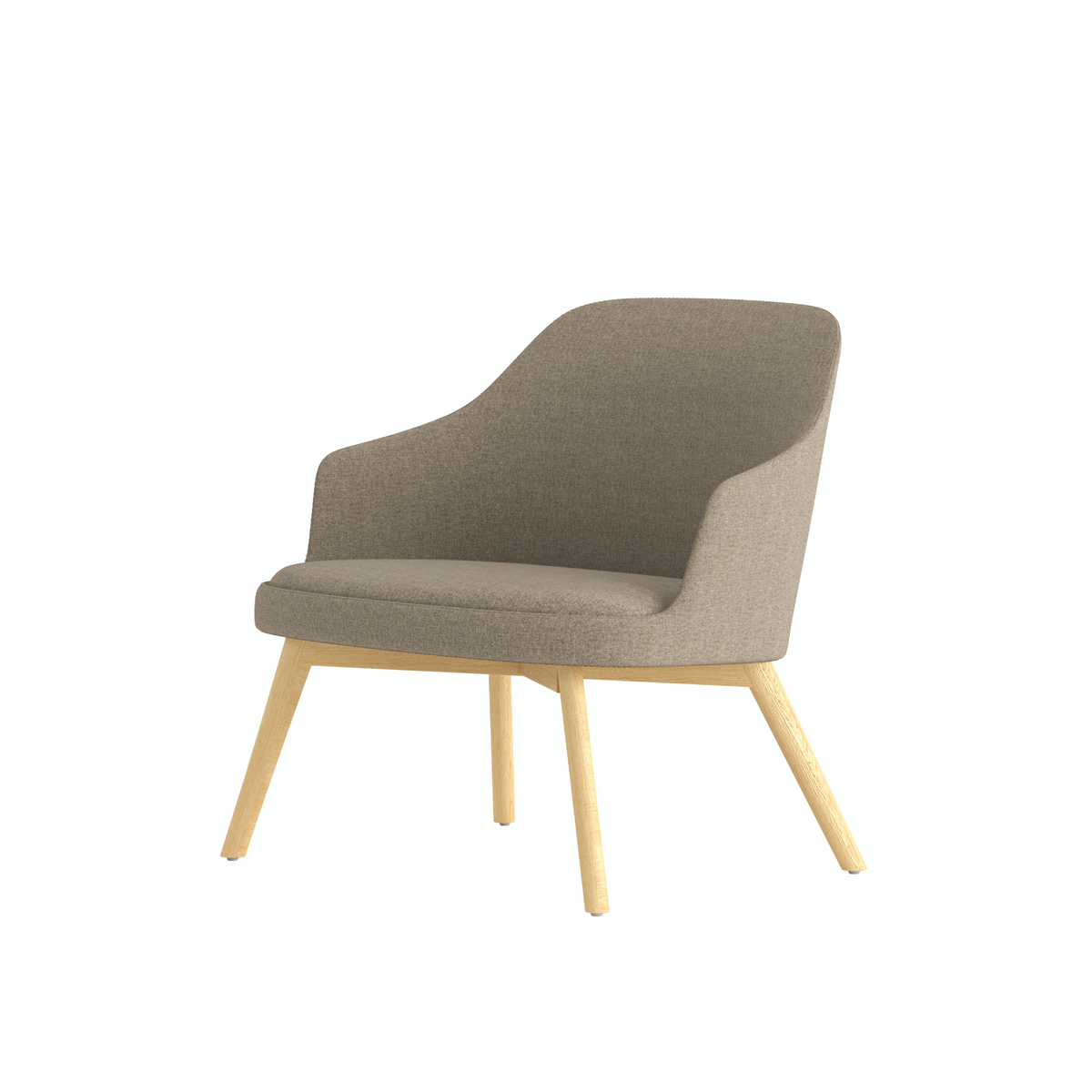 Dolphin - Lounge Chair with Armrest