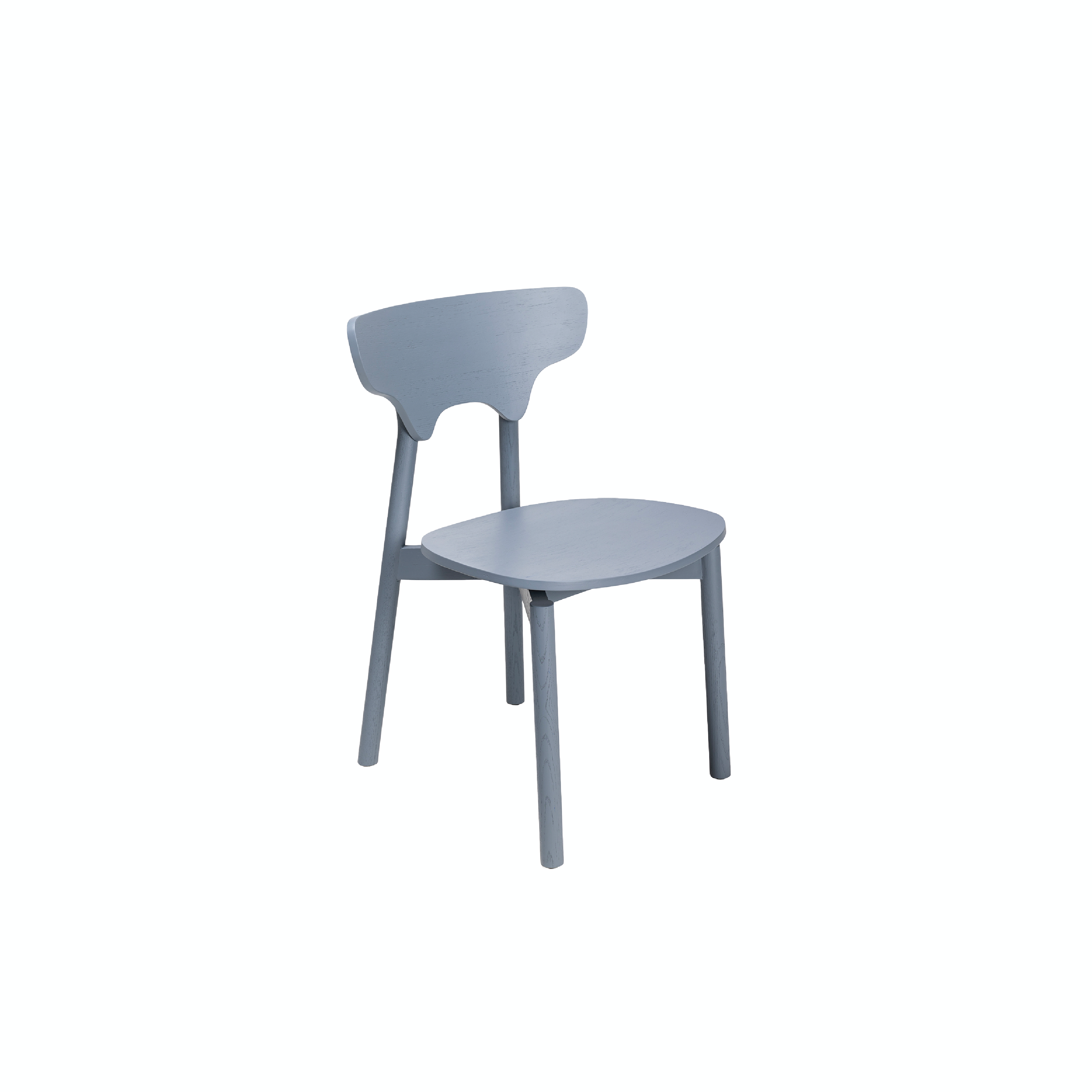Toothy - Wooden/Steel Base Dining Chair