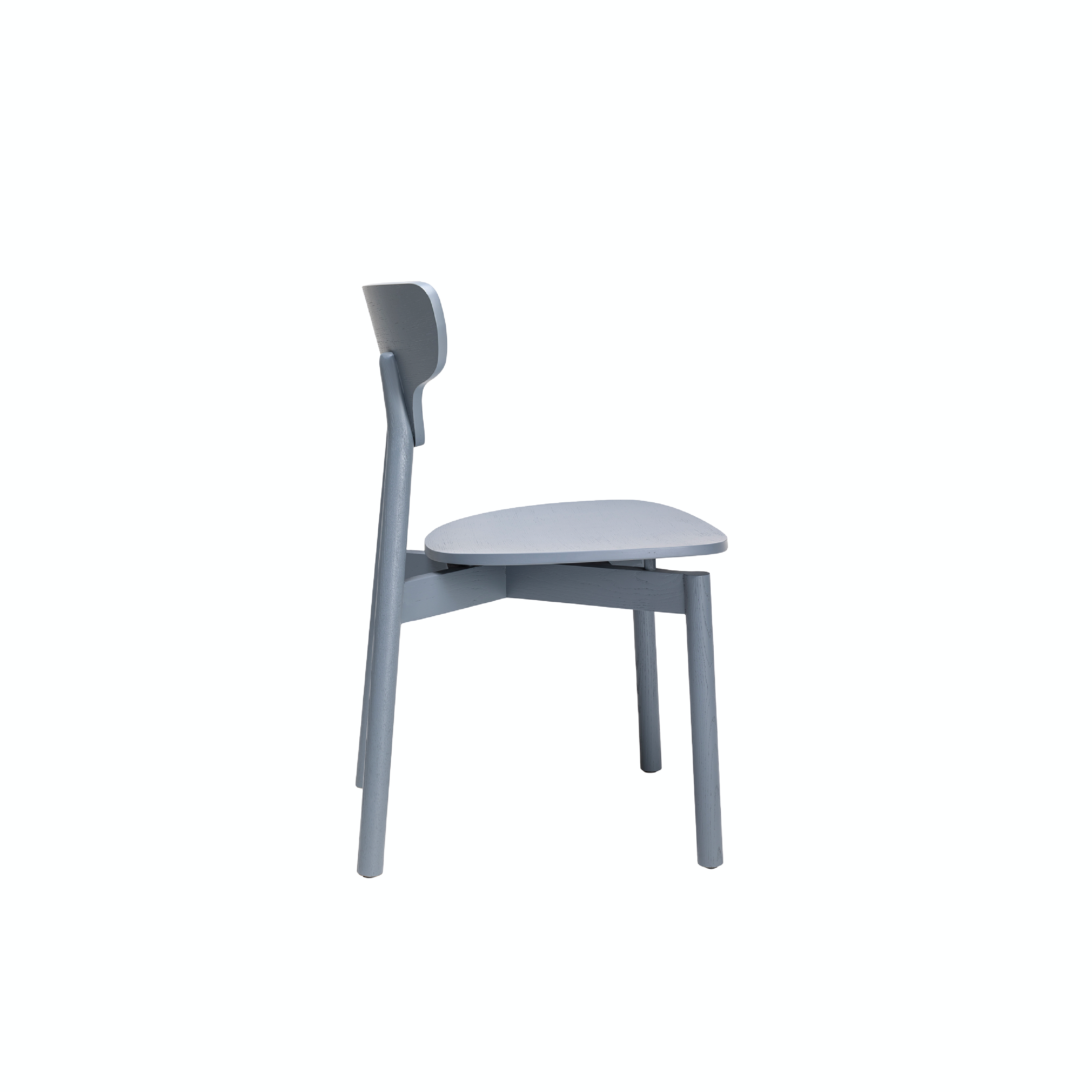 Toothy - Wooden/Steel Base Dining Chair