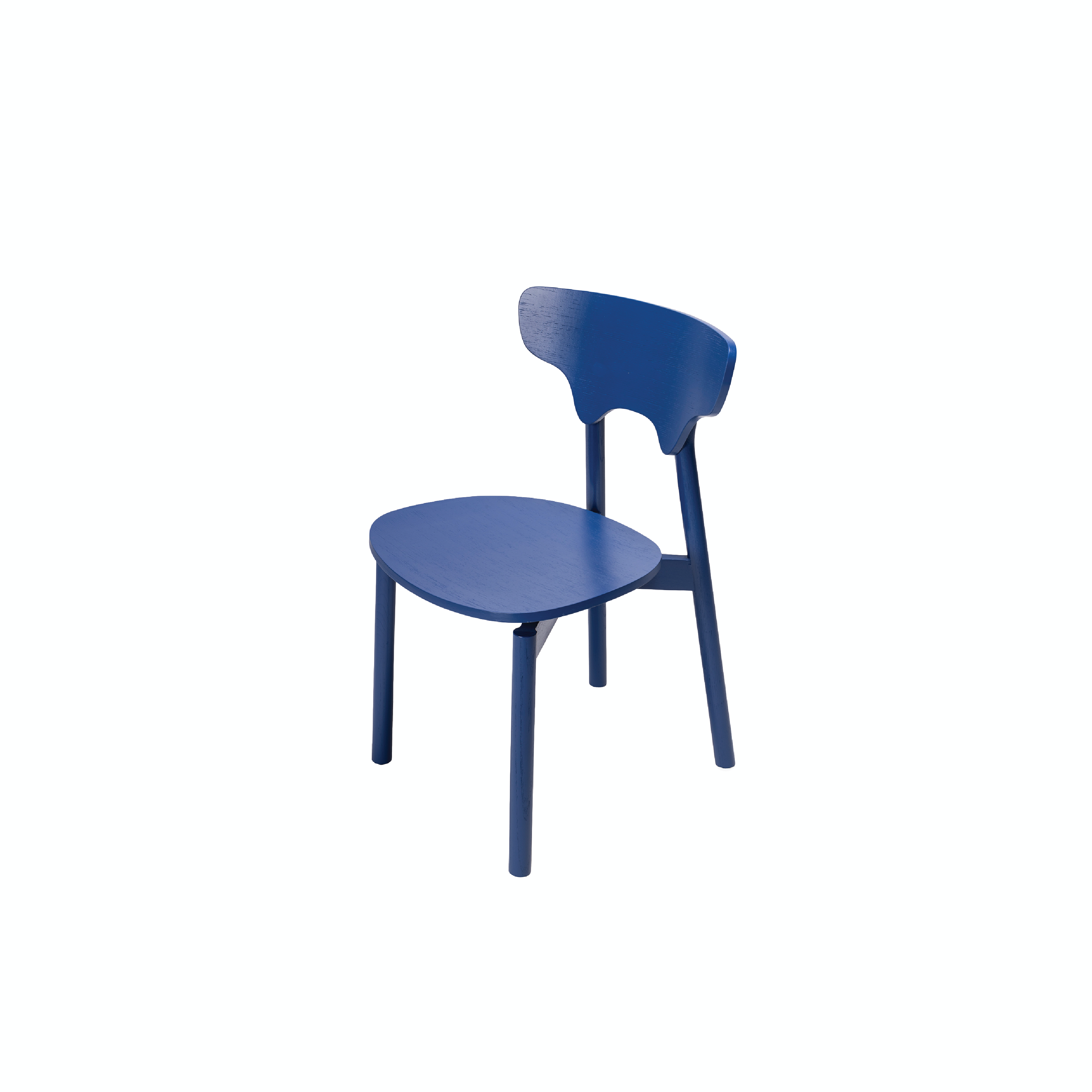 Toothy - Wooden/Steel Base Dining Chair