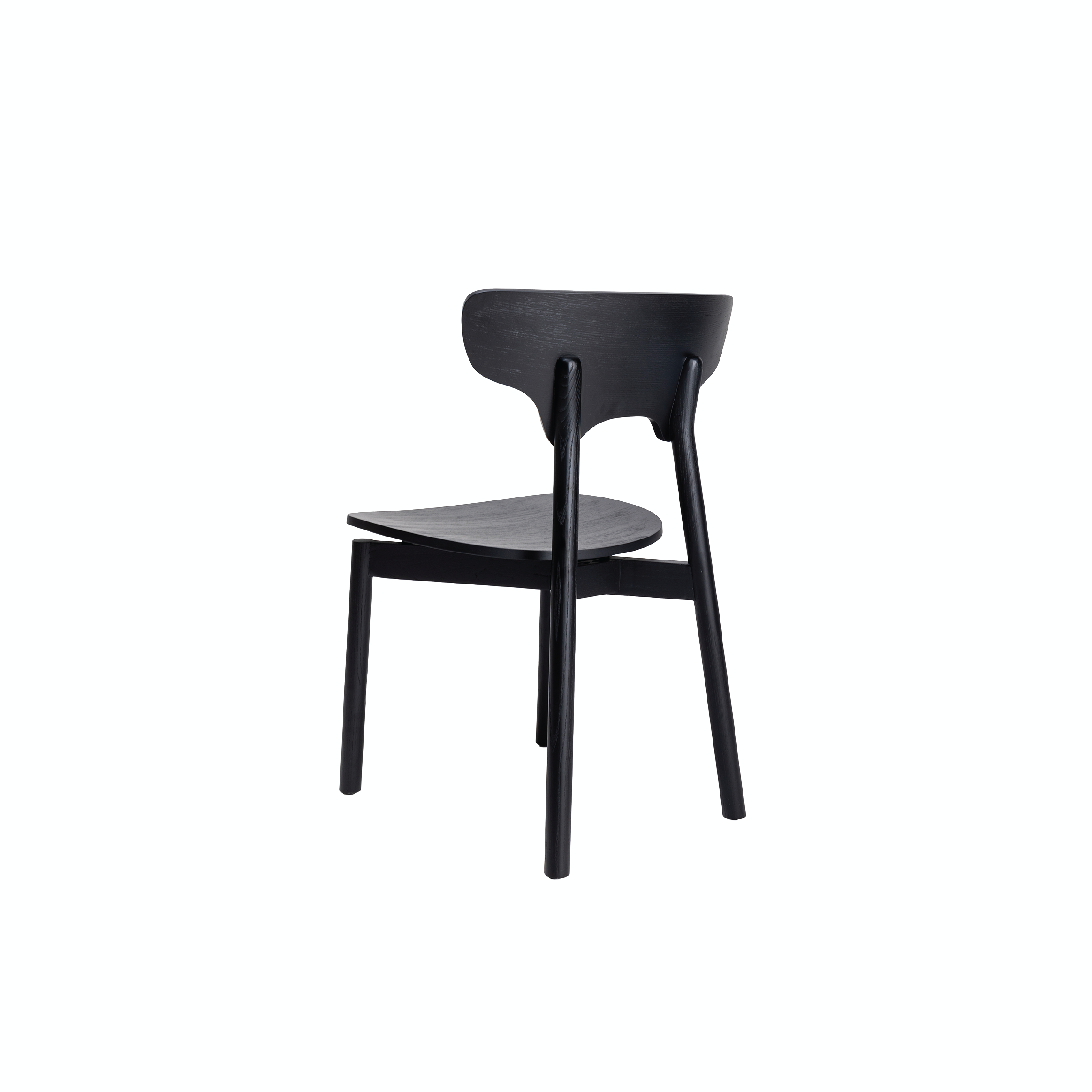 Toothy - Wooden/Steel Base Dining Chair