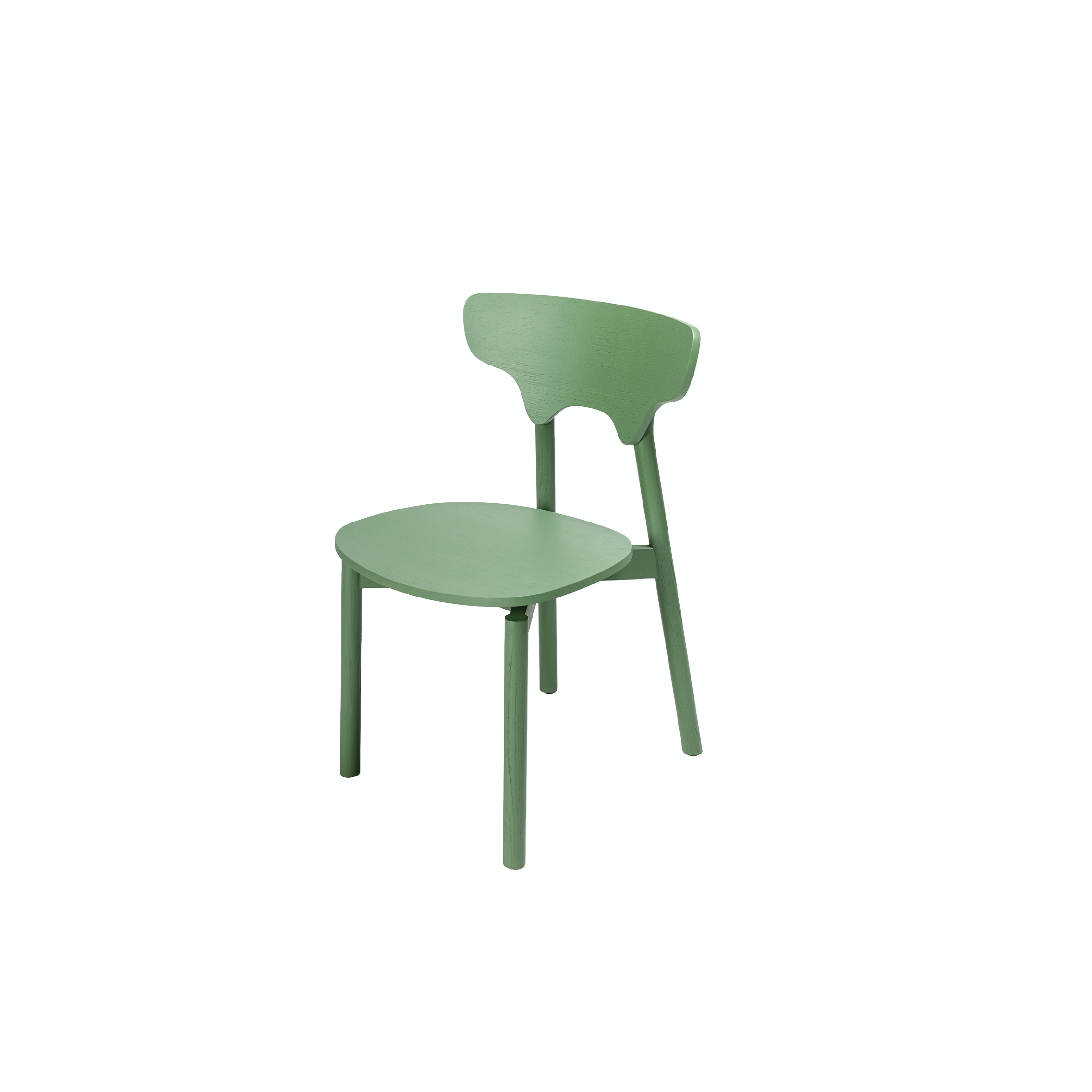 Toothy - Wooden/Steel Base Dining Chair