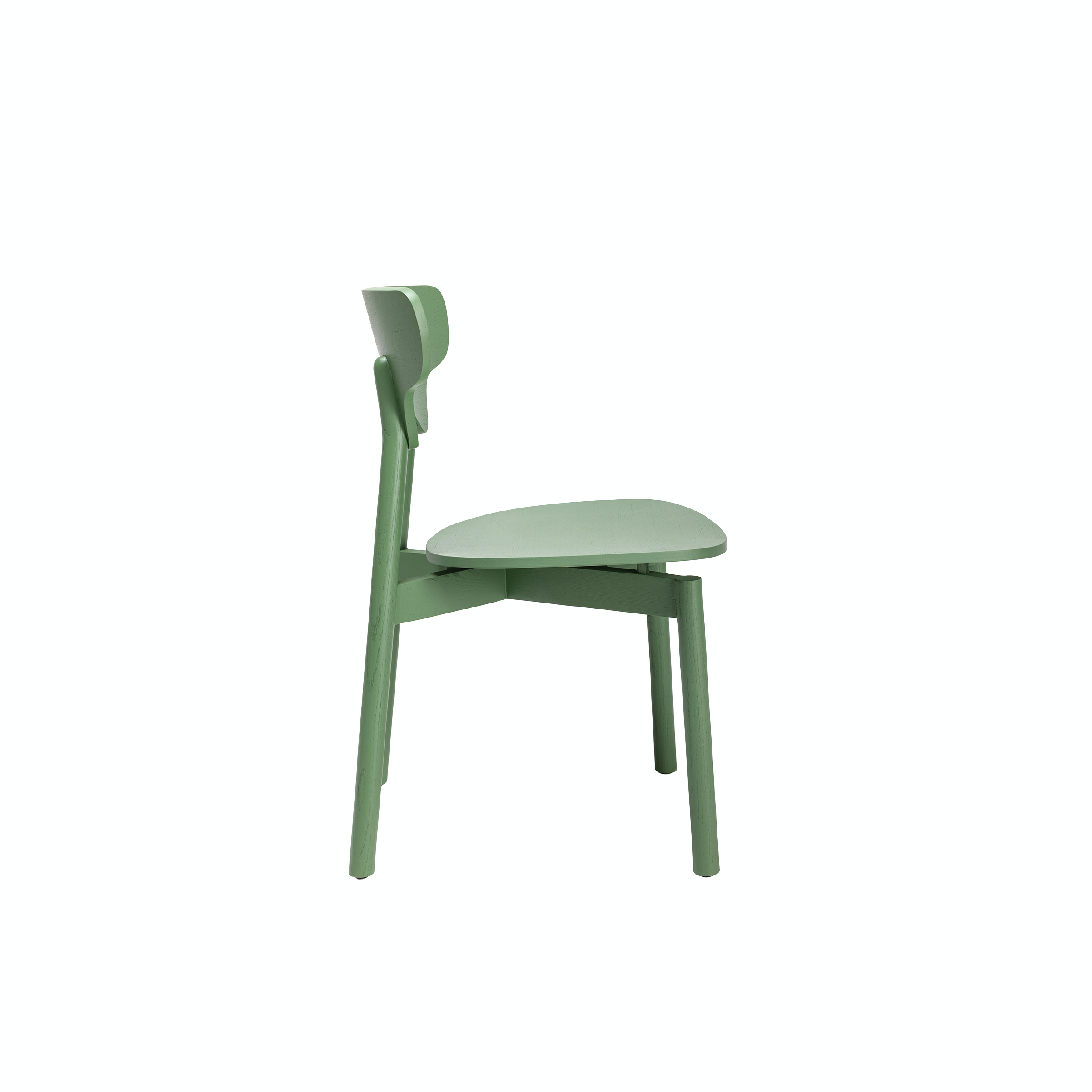 Toothy - Wooden/Steel Base Dining Chair