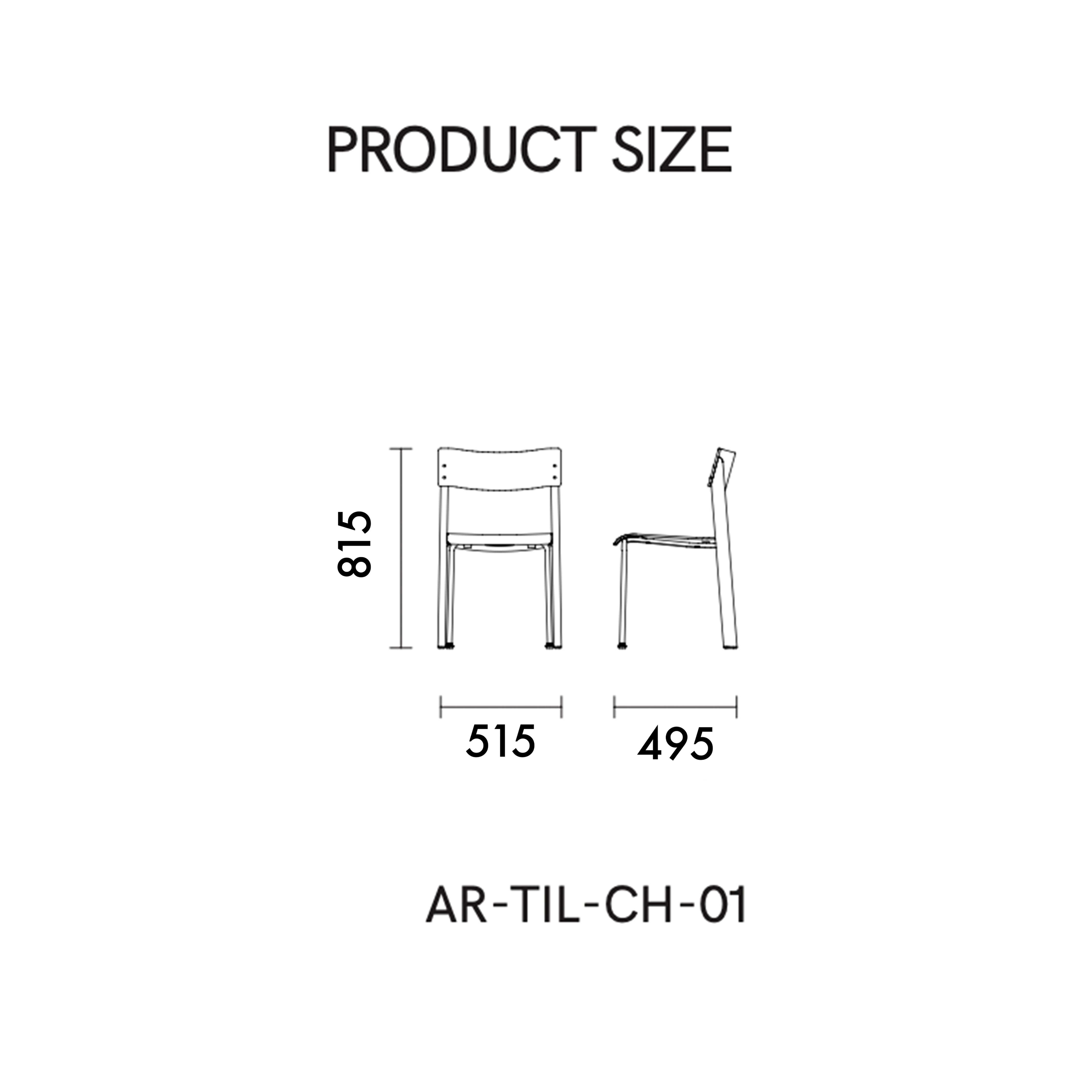 RIDGE - Dining Chair