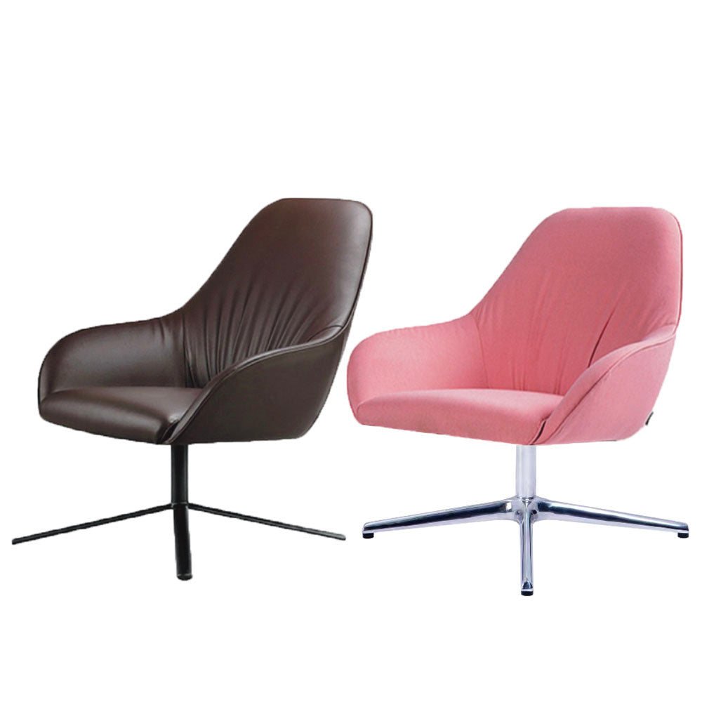 Mix -  Lounge Chair with Cross Leg (Swivel Available)