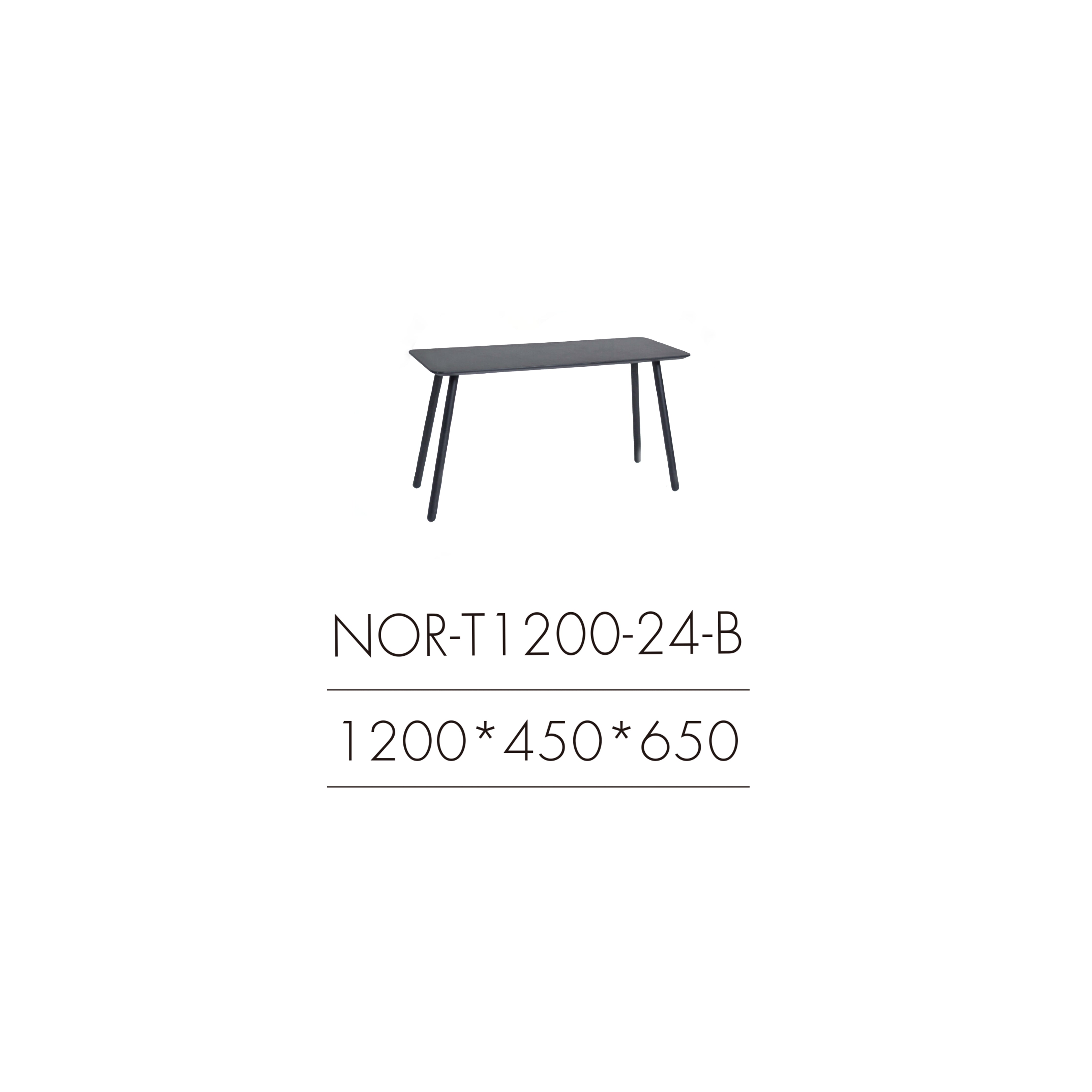 Nors - Ledge Table H650mm