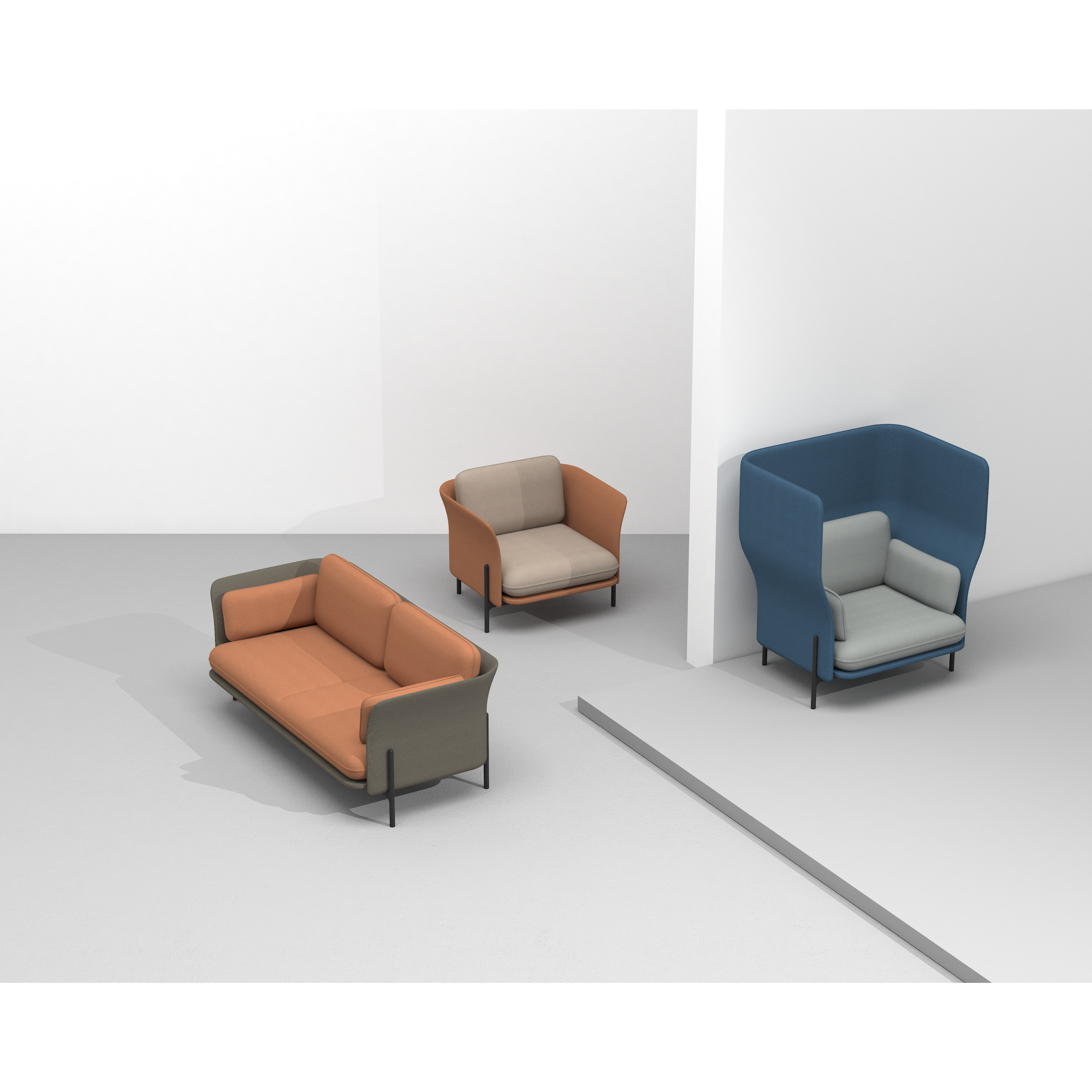 Gentleman - 1 Seater Highback
