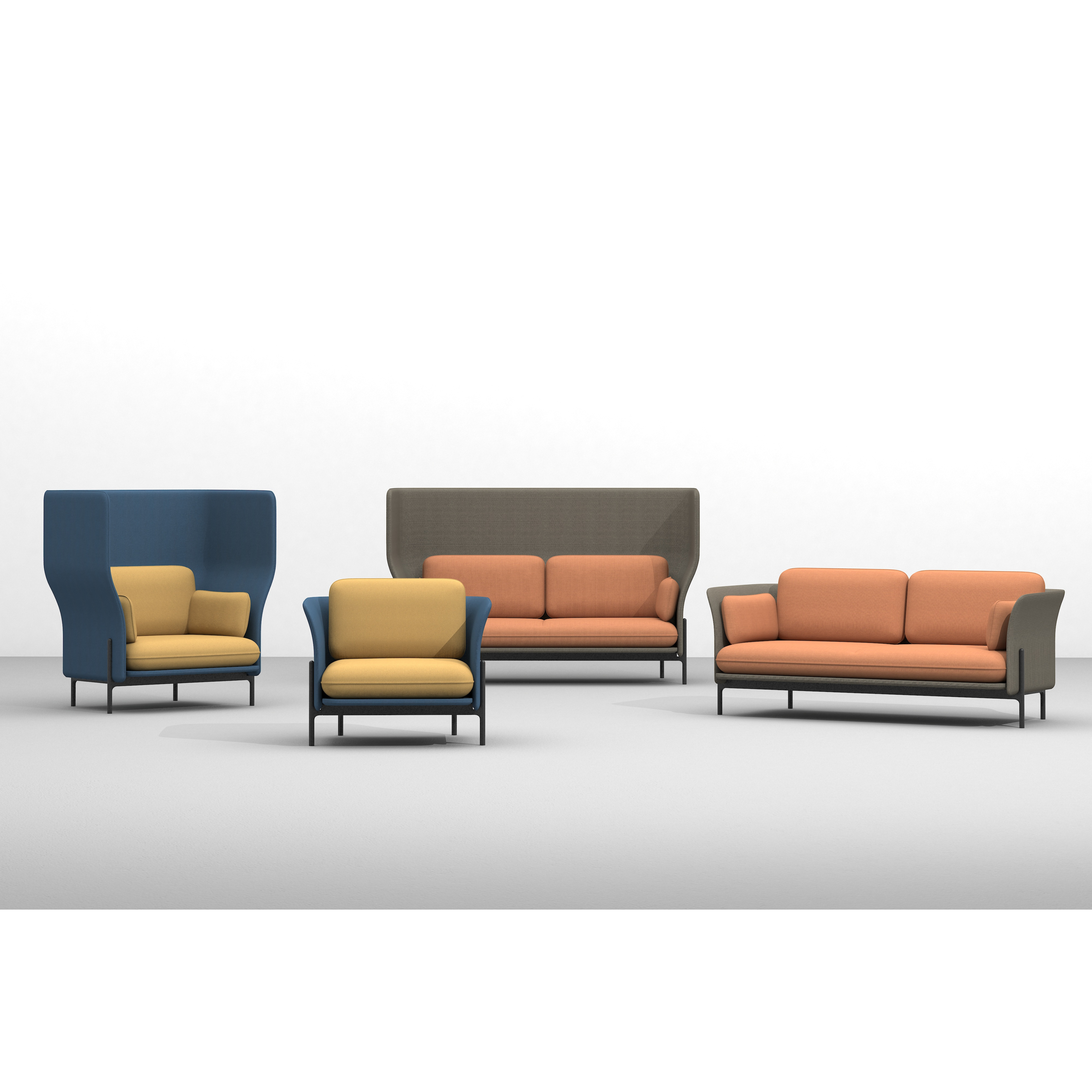 Gentleman - 2 Seater Highback