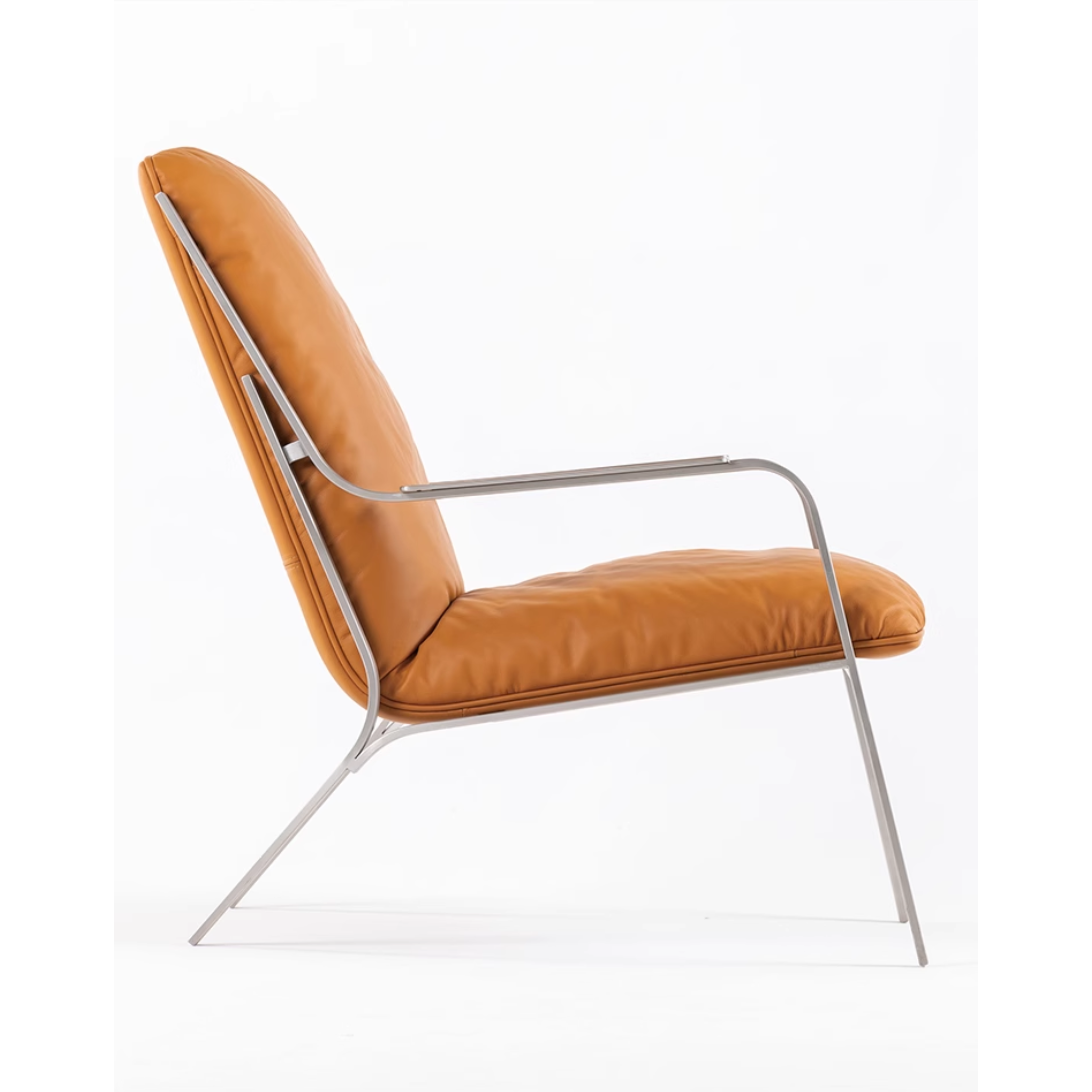 Lean - Lounge Chair (Genuine Leather)