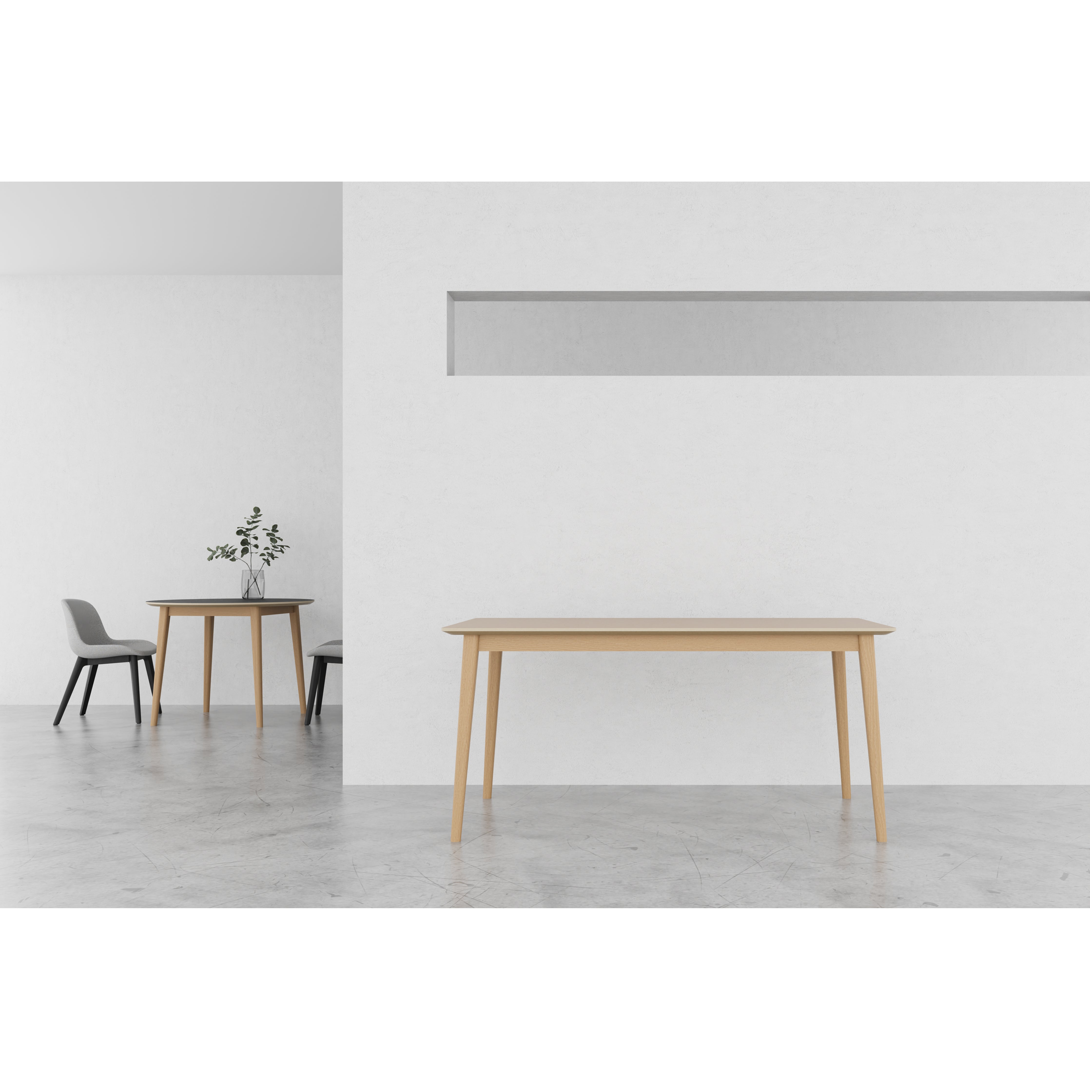 GLENI - Round Dining Table