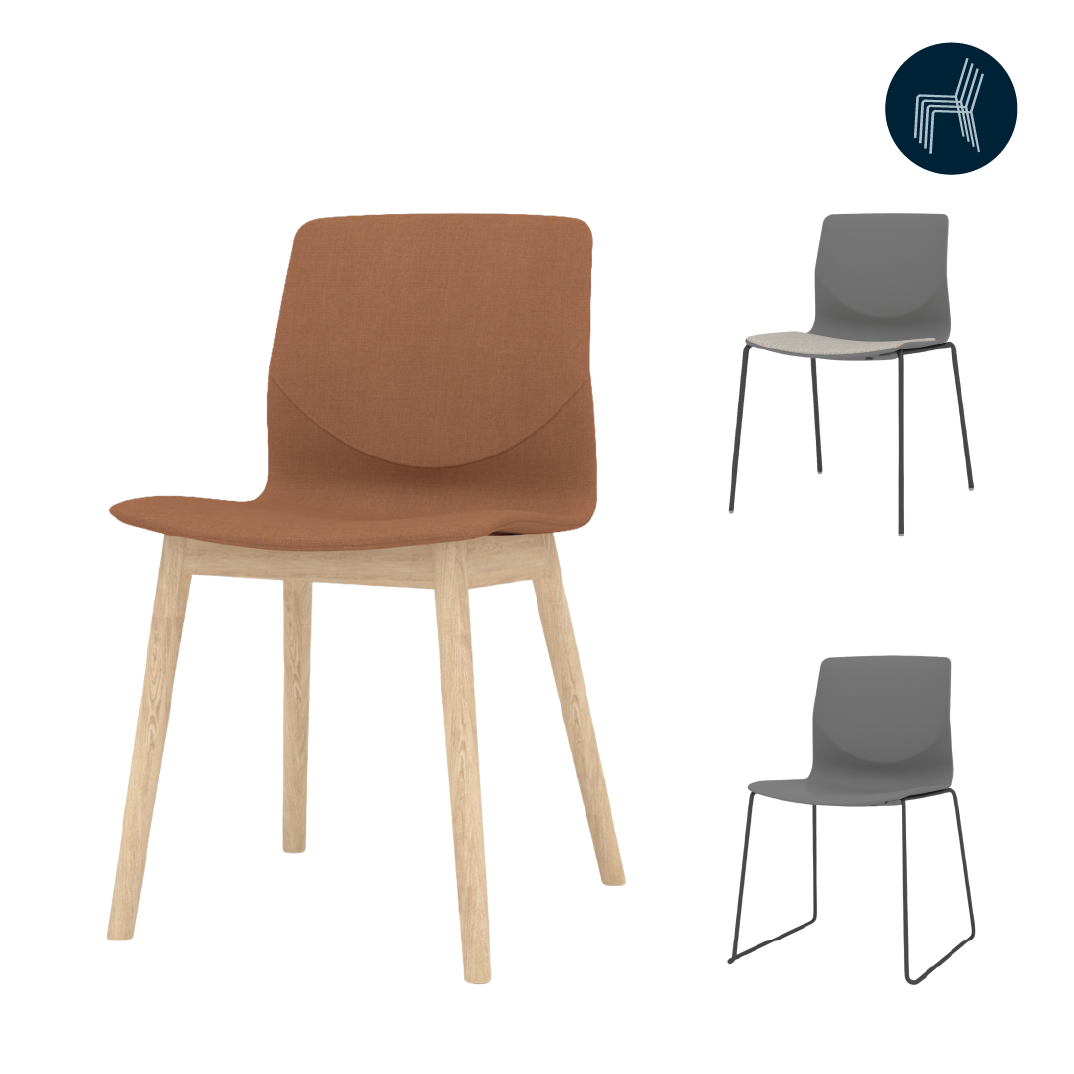Moon - Dining Chair w/o Armrest