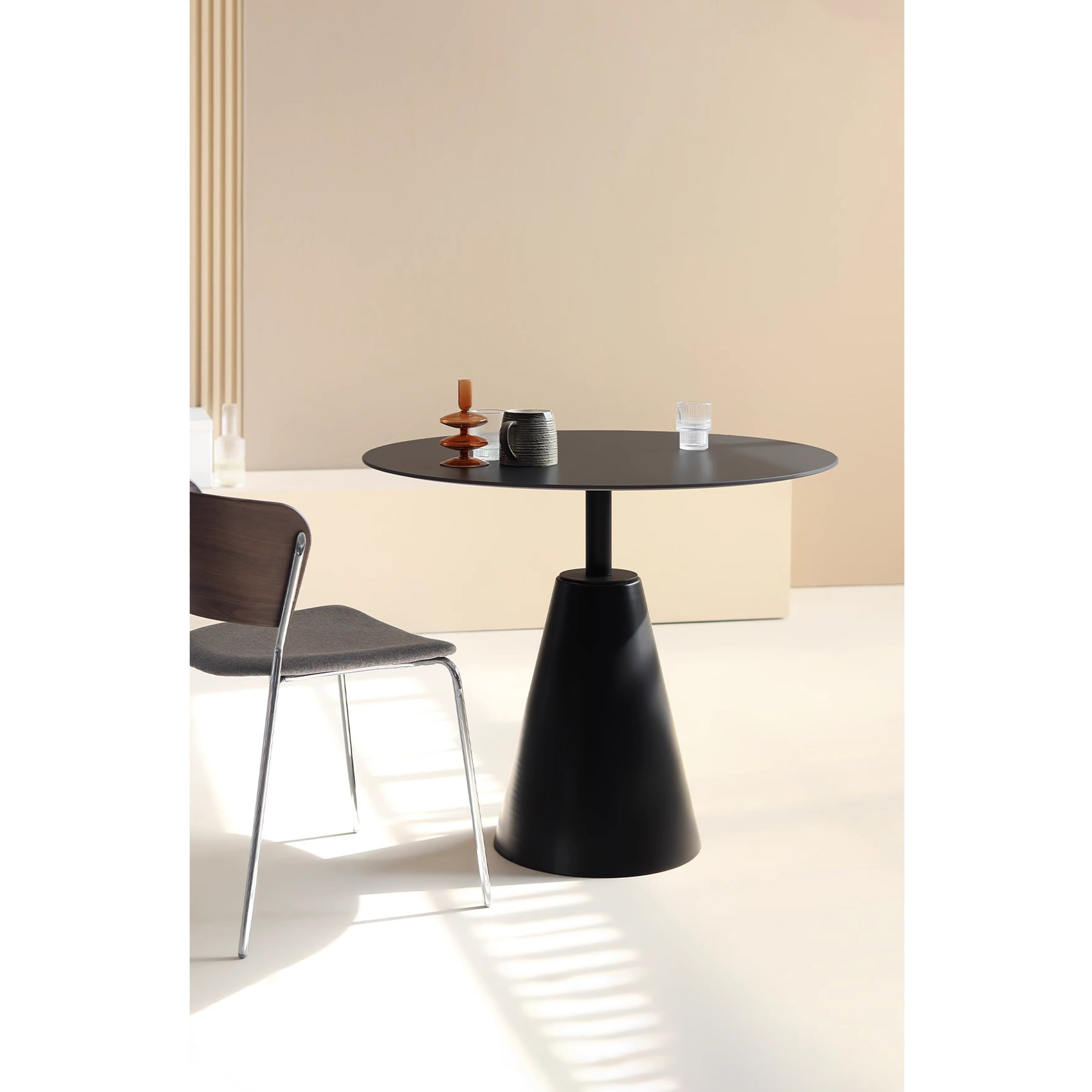 6.0 Table - Sintered Stone Dining Table (Dia600-1000mm)