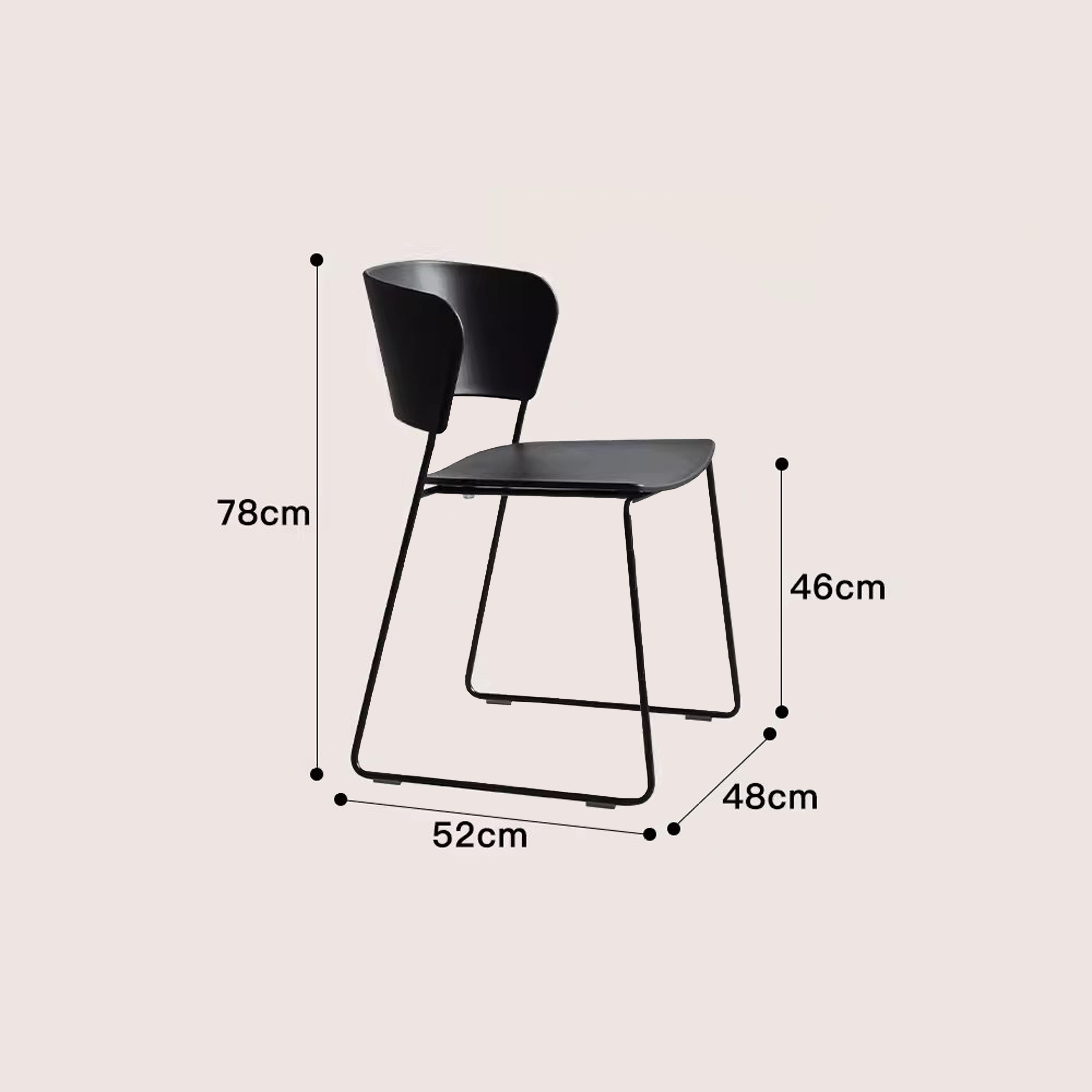 4.0 - Dining Chair (PP)