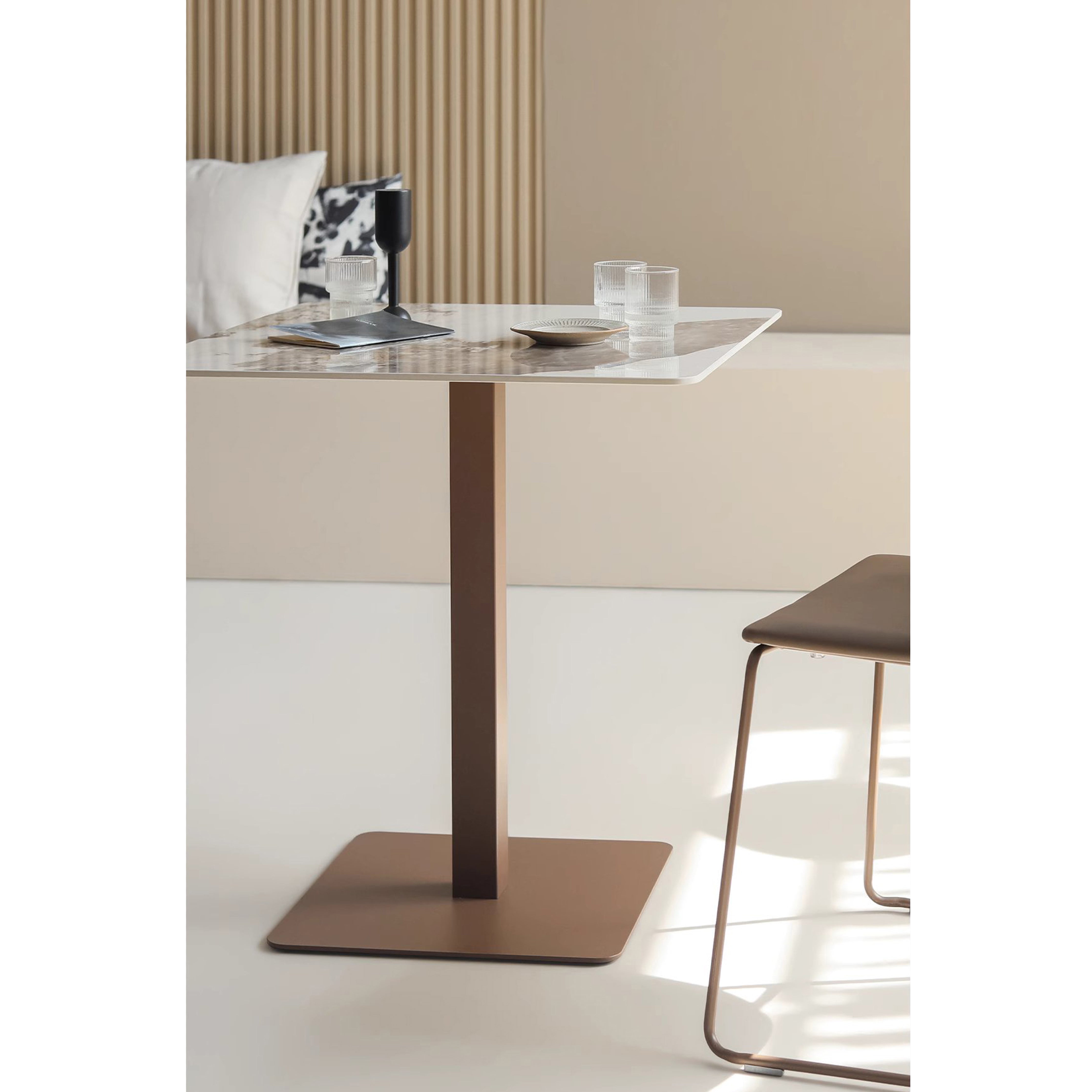 9.0 Table - Sintered Stone Square Dining Table