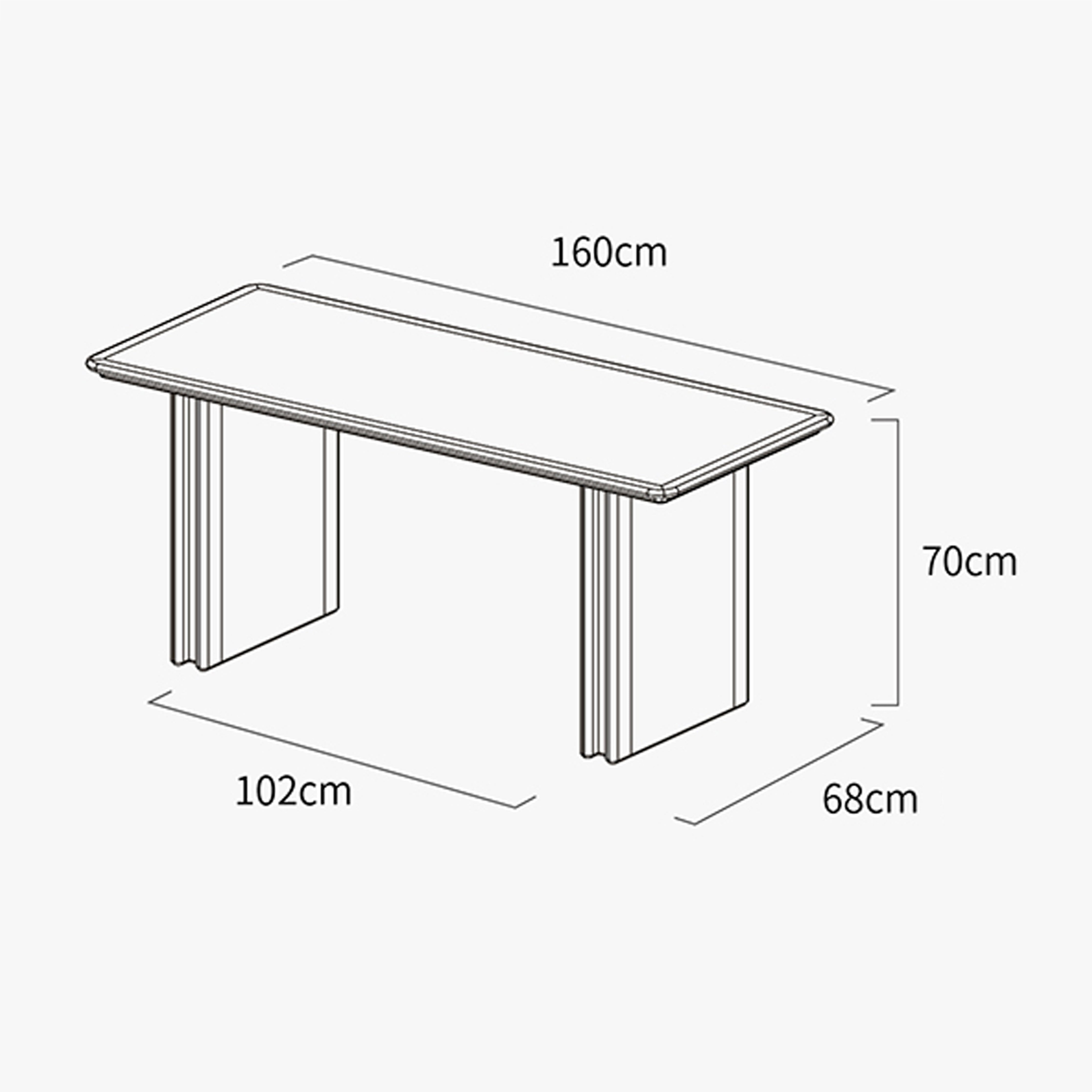 Valley - Long Working Table