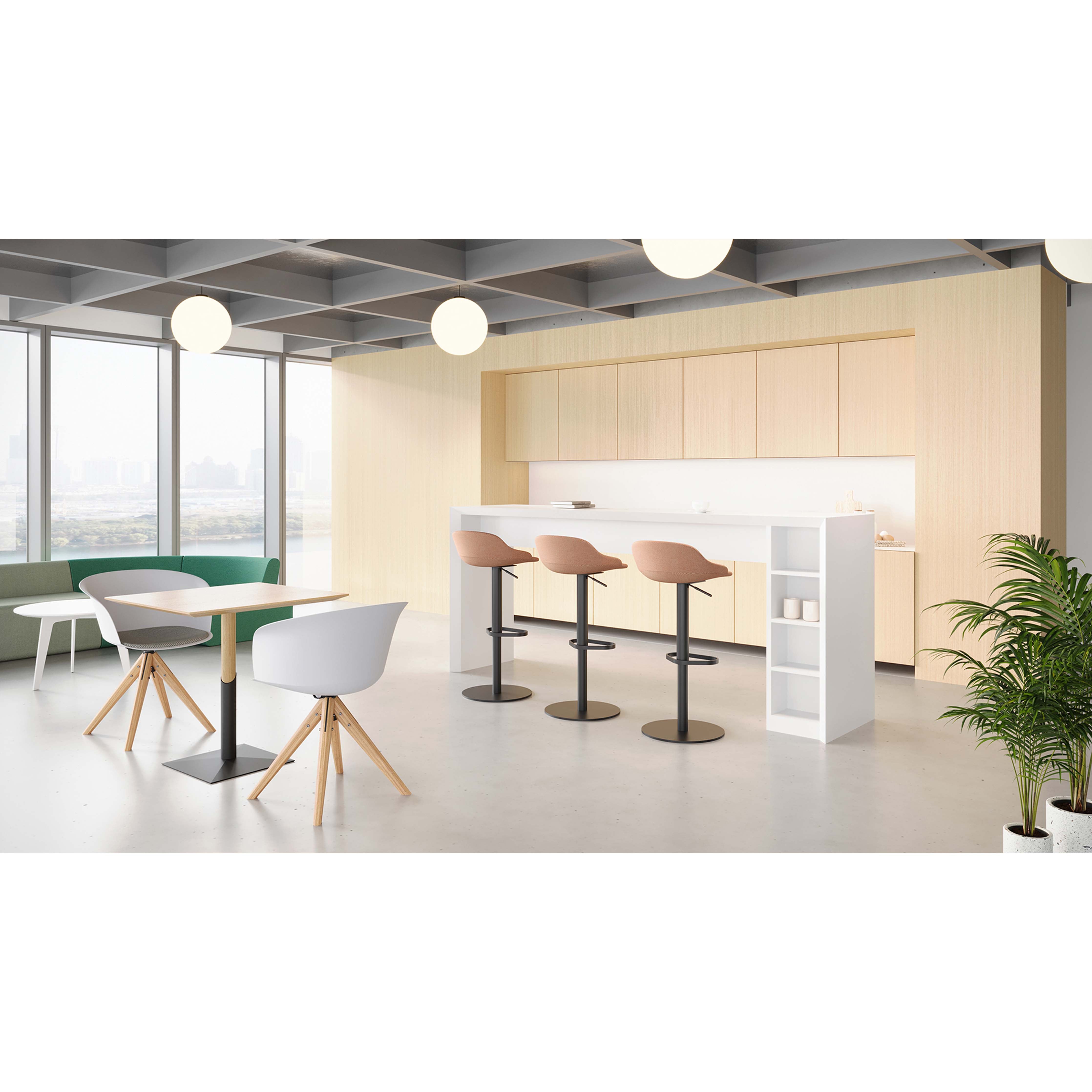 Petal - Bar Chair w/ Footrest