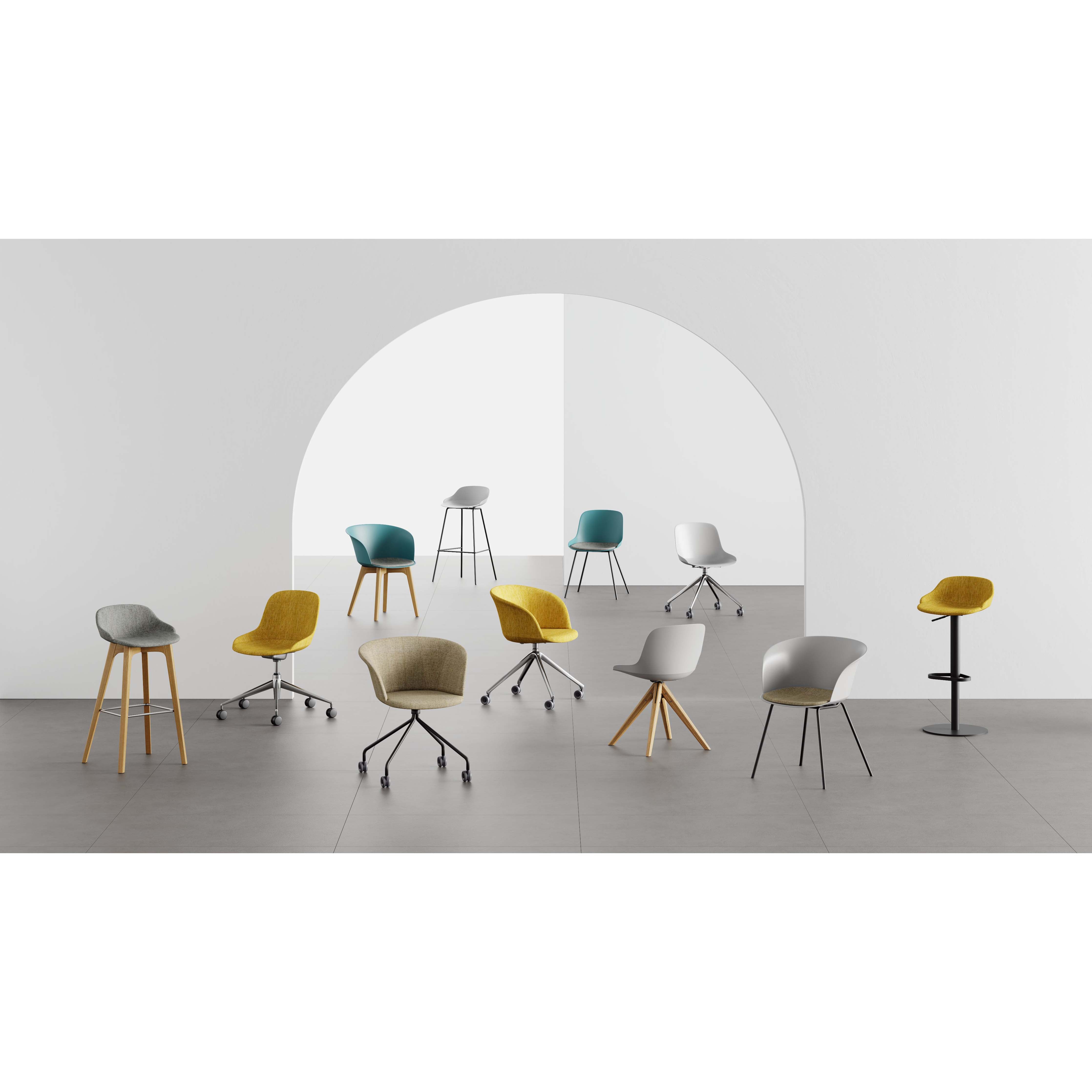 Petal - Bar Chair w/ Footrest