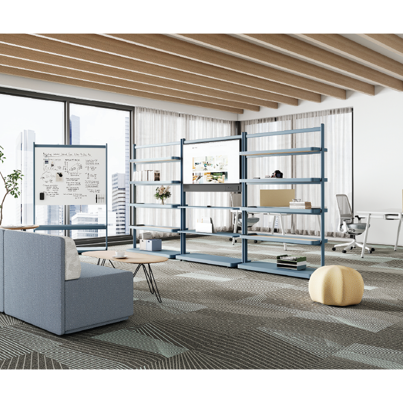 RAVO - High Shelving Rack with Castors