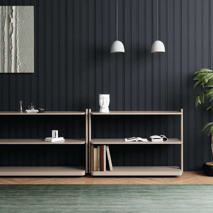 RAVO - Low Shelving Rack with Castors
