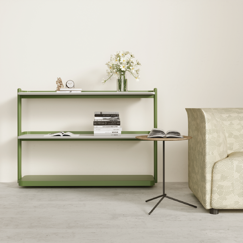 RAVO - Low Shelving Rack with Castors