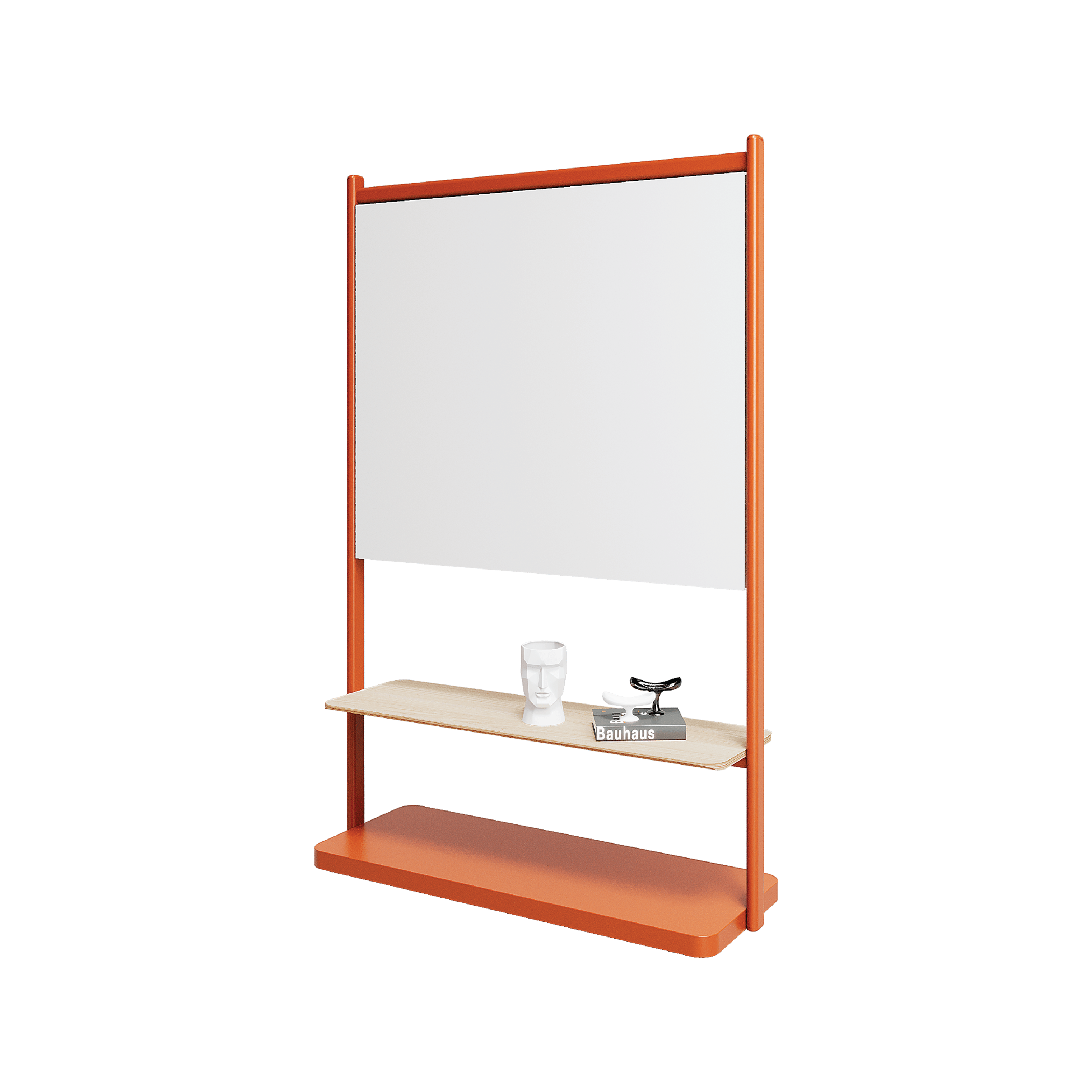 RAVO - White Board/TV Stand with Castors