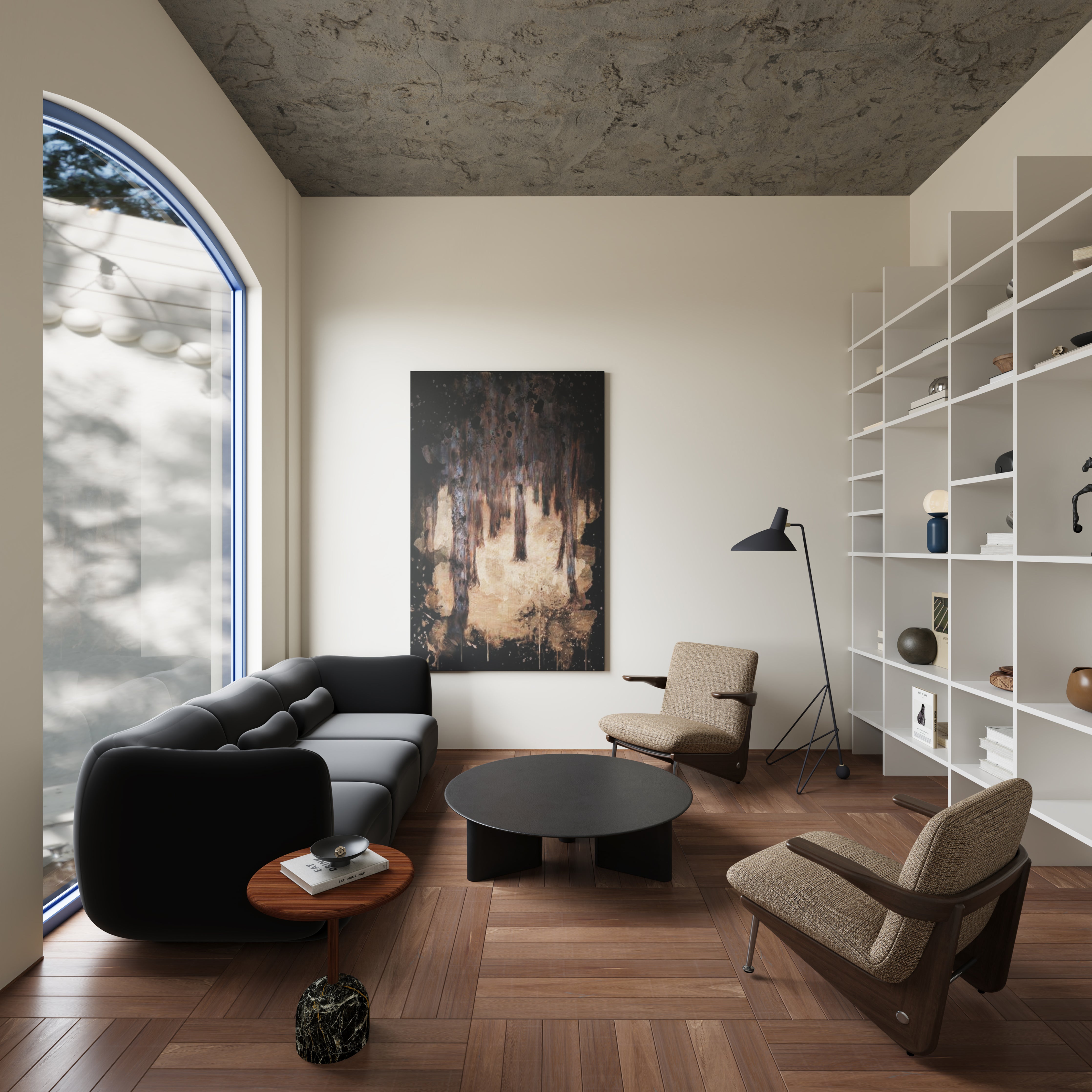 INDEXA - Round Coffee/Side Table