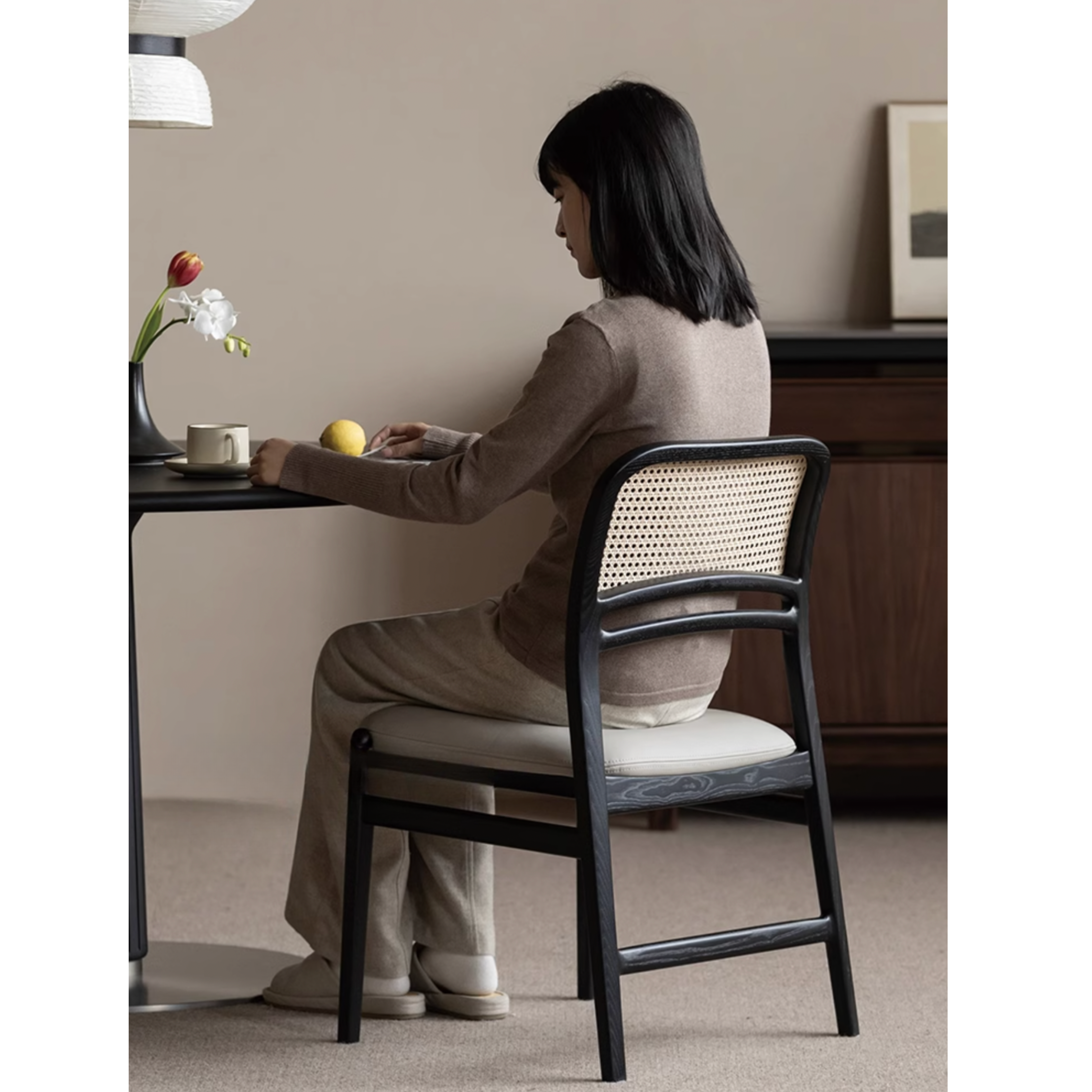 Richu - Dining Chair (Genuine Leather)