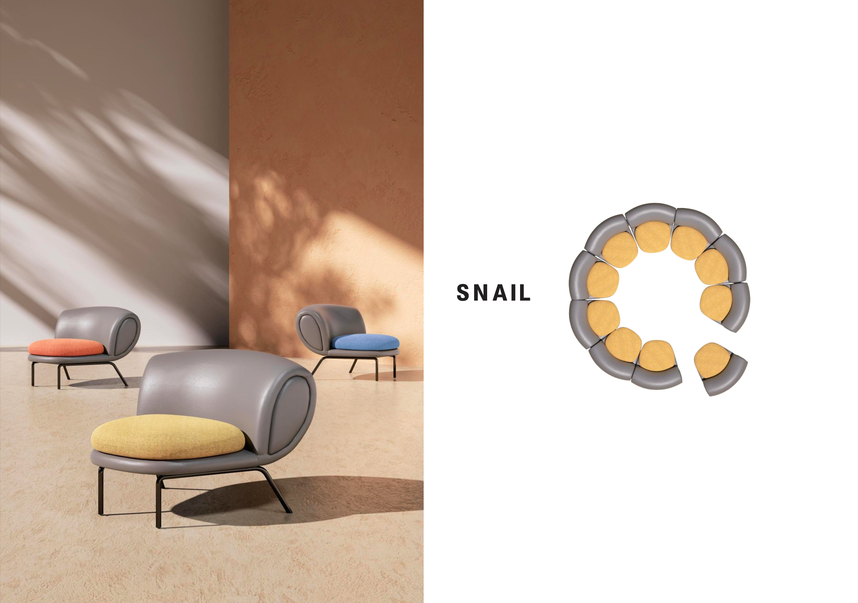 Snail - Lounge Chair