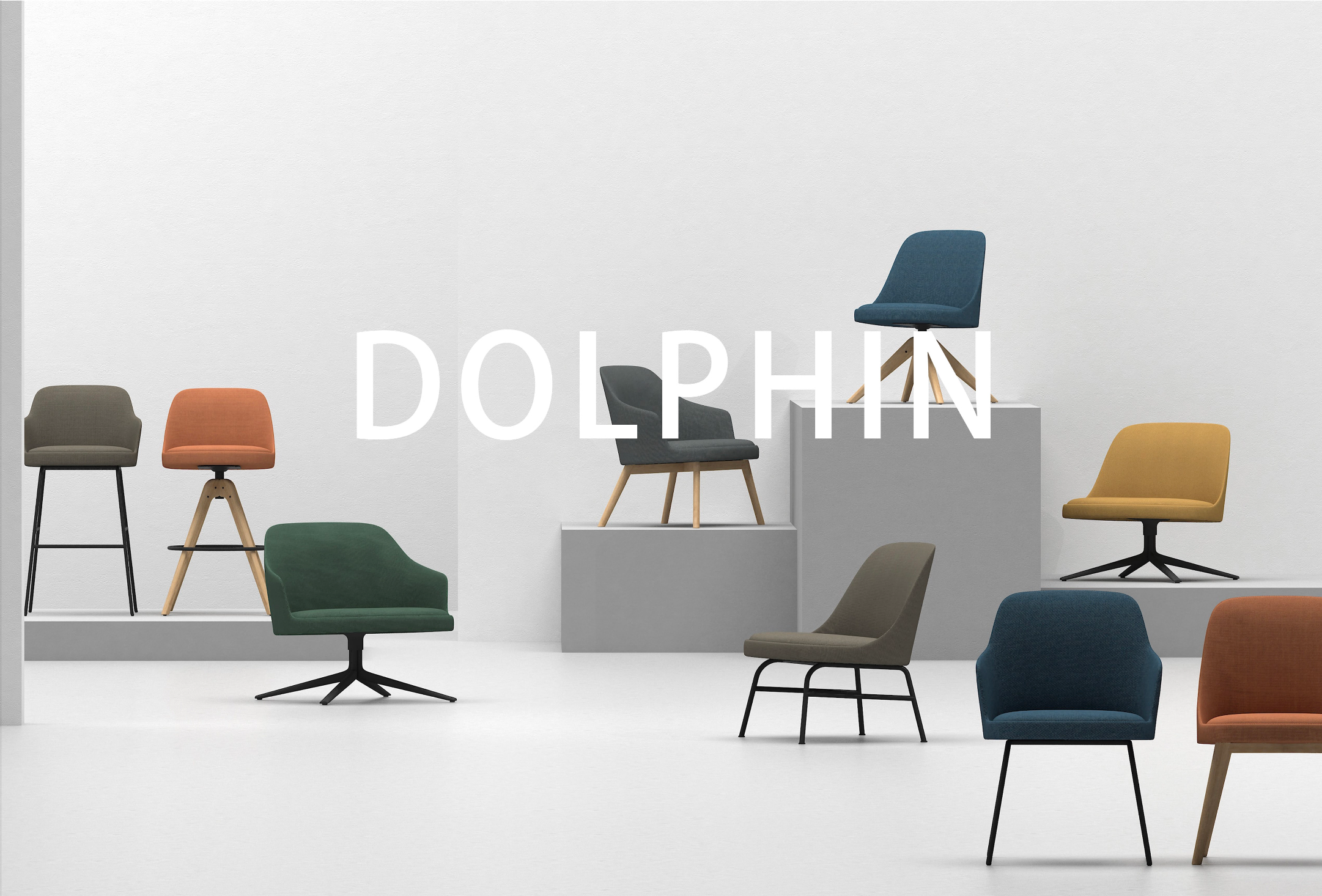 Dolphin - Lounge Chair with Armrest