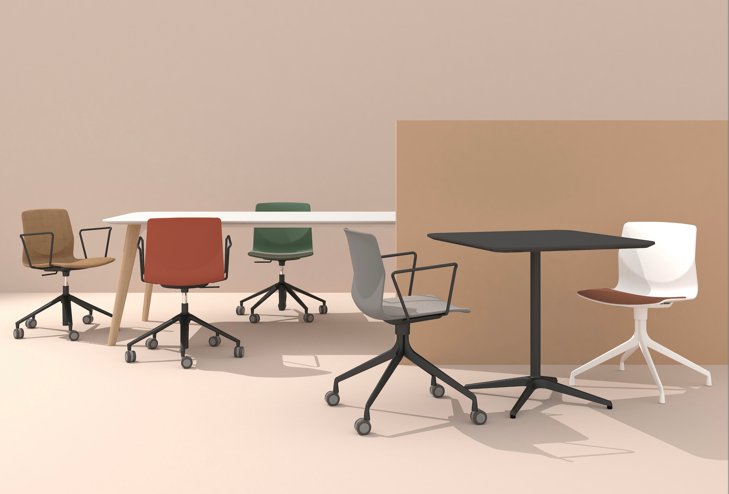 Moon - Office Chair II with armrest