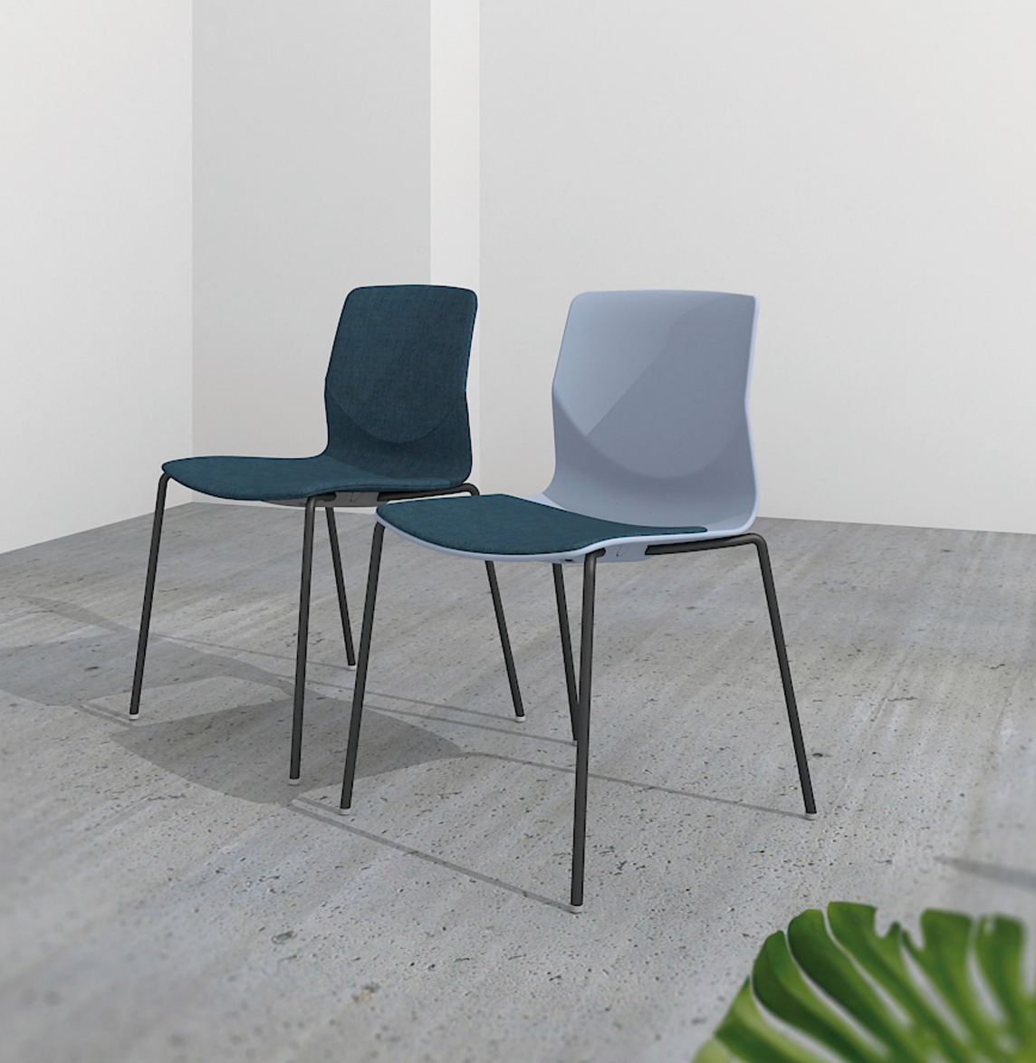 Moon - Dining Chair w/o Armrest